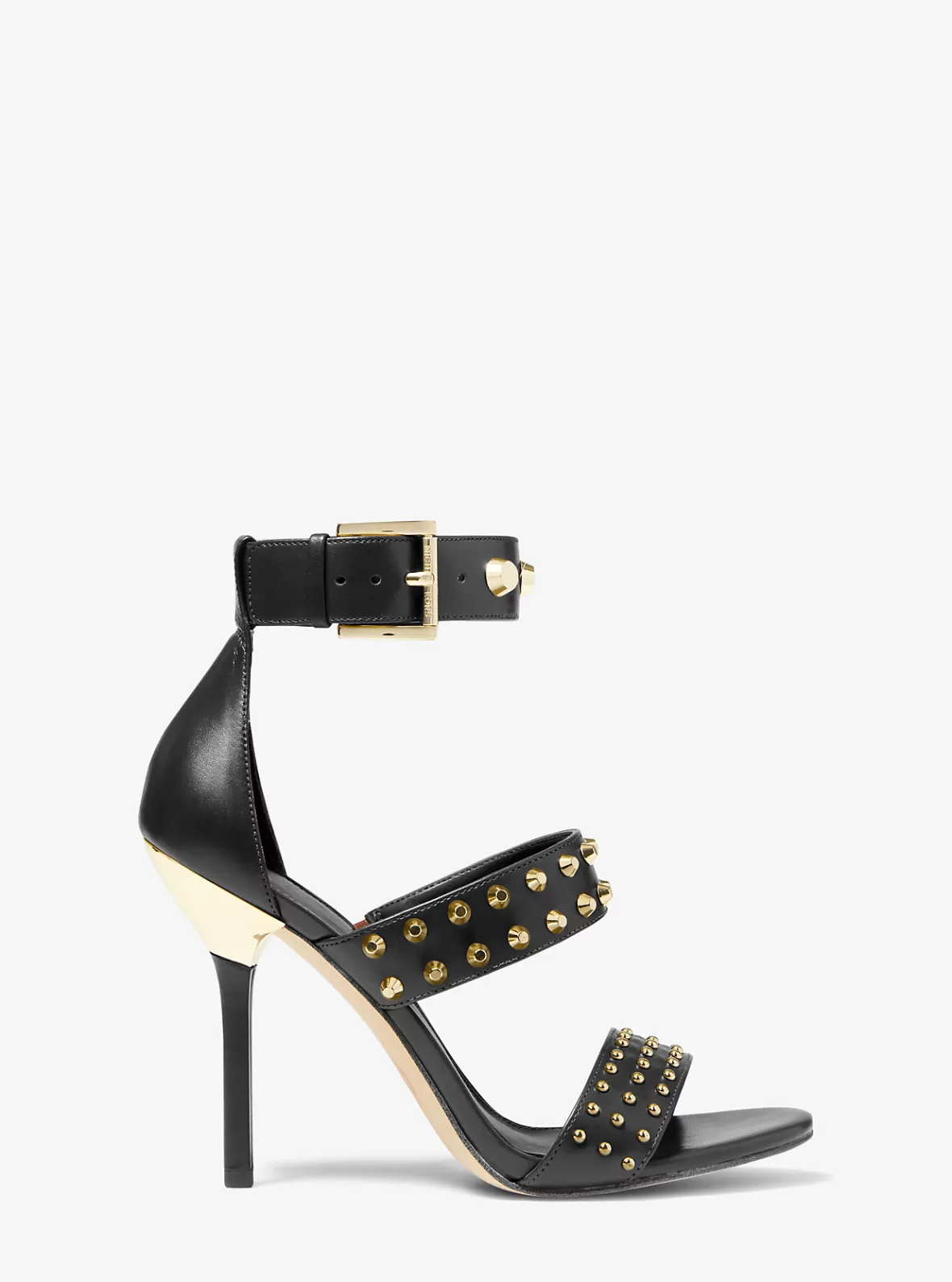 Michael Kors Amal Astor Stud Leather Sandal*Women Sandals