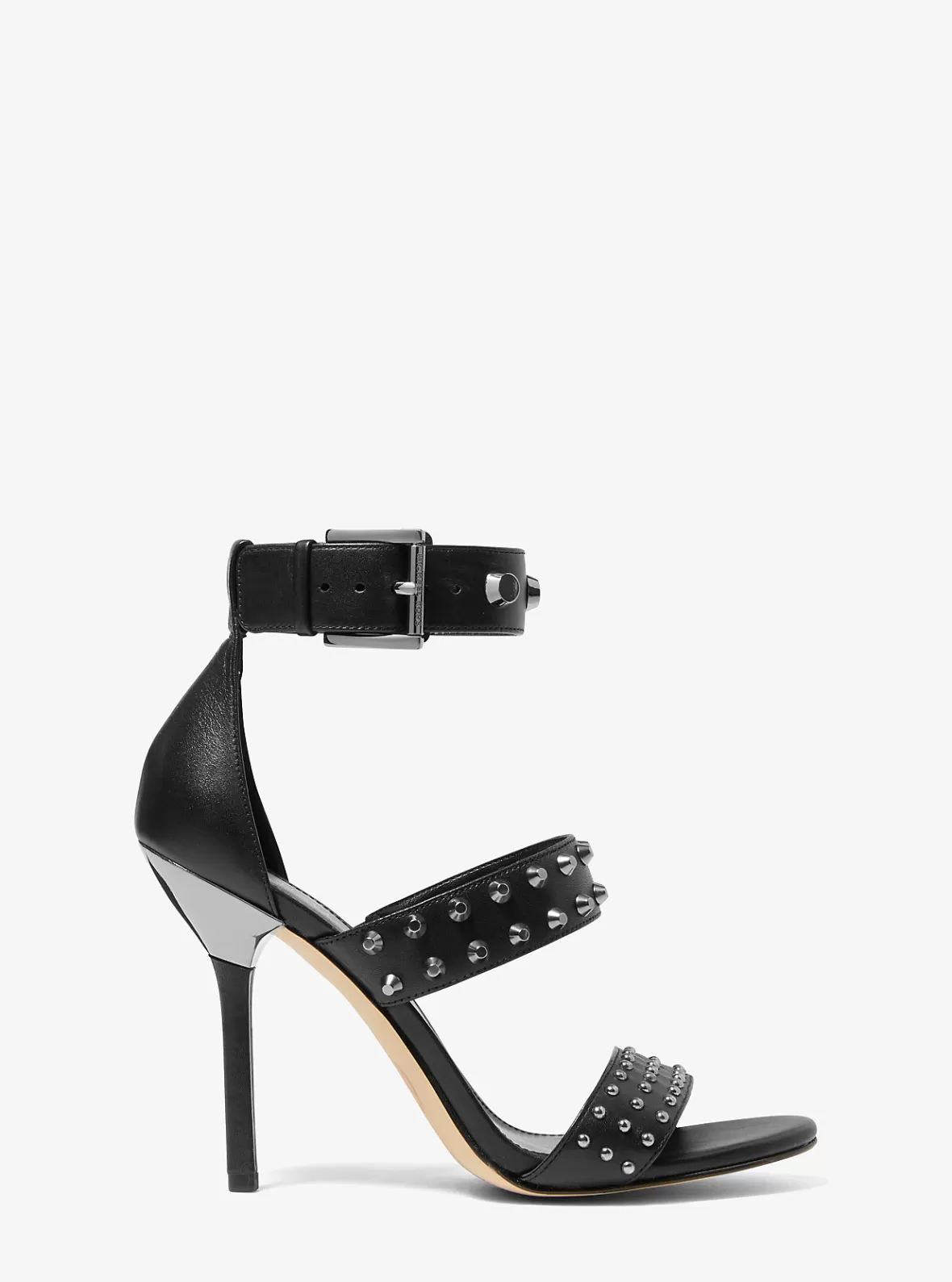 Michael Kors Amal Astor Stud Leather Sandal*Women Sandals