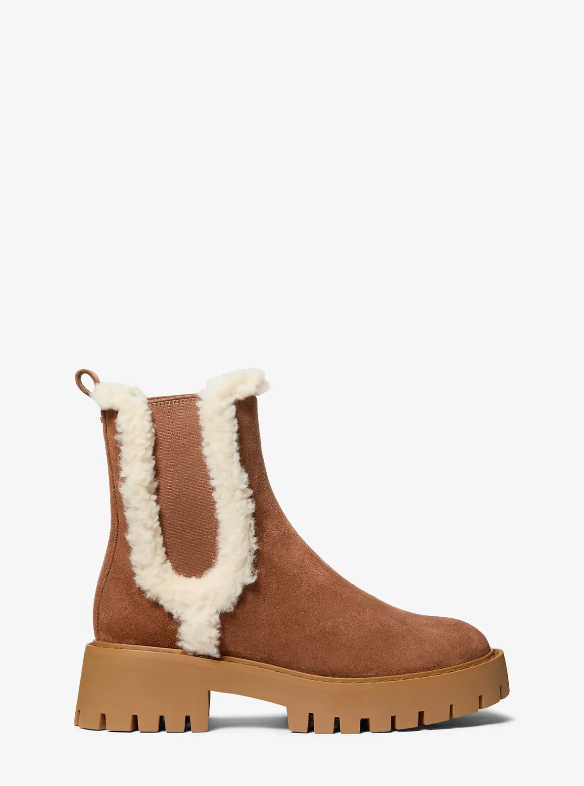 Michael Kors Asher Suede and Faux Shearling Boot*Women Boots