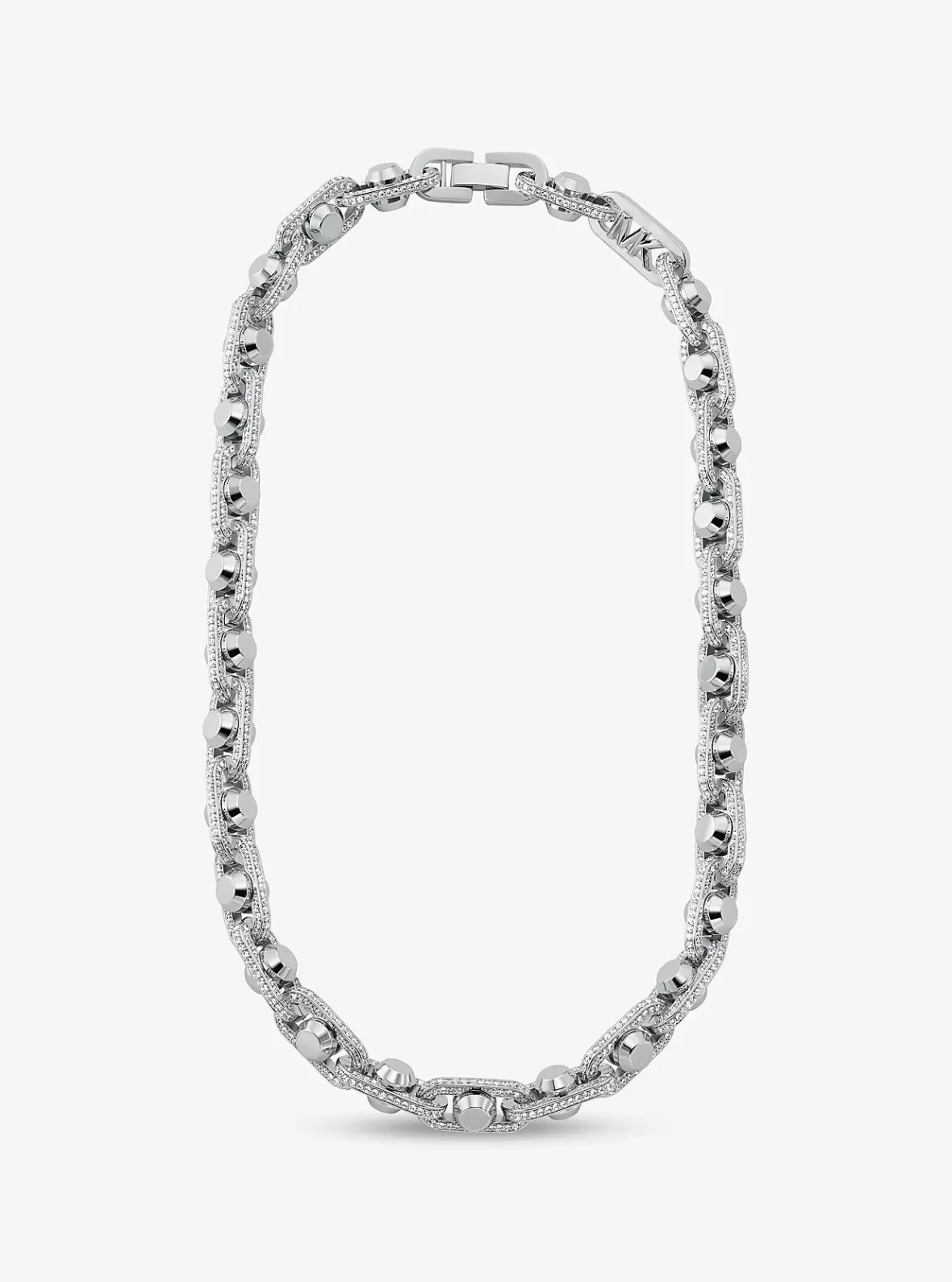 Michael Kors Astor Link Extra-Large Pavé Precious Metal-Plated Brass Necklace*Women Necklaces