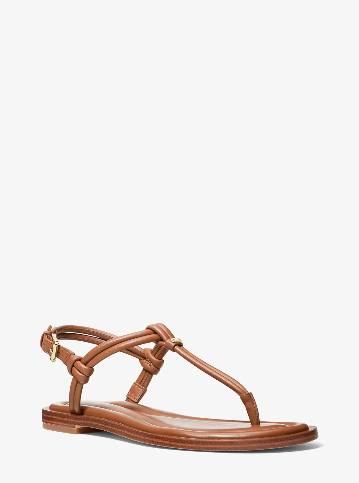 Michael Kors Astra Leather T-Strap Sandal*Women Sandals