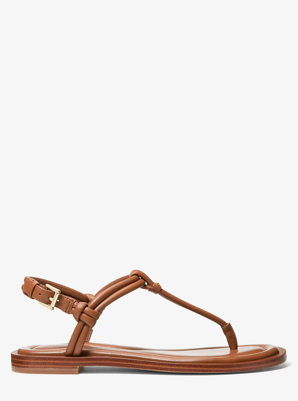 Michael Kors Astra Leather T-Strap Sandal*Women Sandals