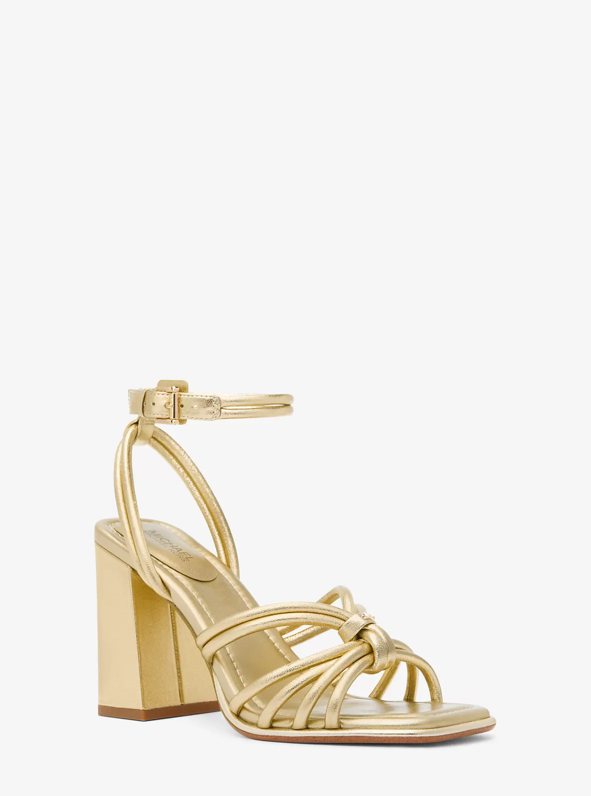 Michael Kors Astra Metallic Leather Sandal*Women Sandals