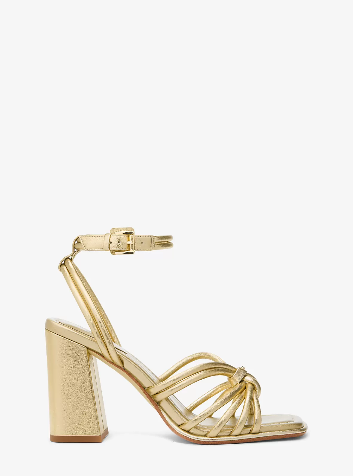 Michael Kors Astra Metallic Leather Sandal*Women Sandals