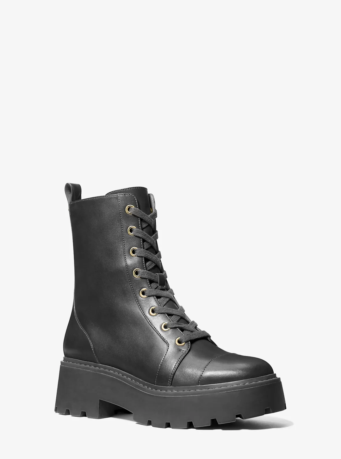 Michael Kors Blake Leather Combat Boot*Women Boots