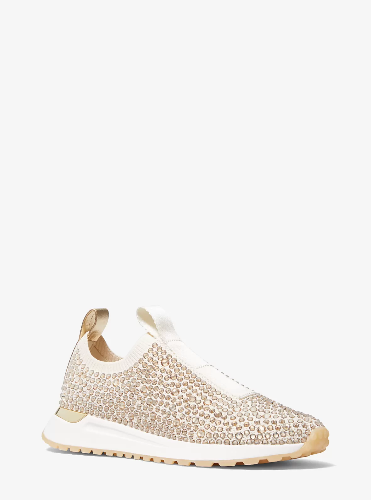 Michael Kors Bodie Embellished Mesh Slip-On Trainer*Women Sneakers