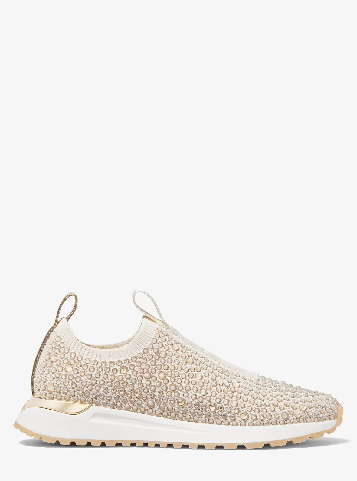 Michael Kors Bodie Embellished Mesh Slip-On Trainer*Women Sneakers