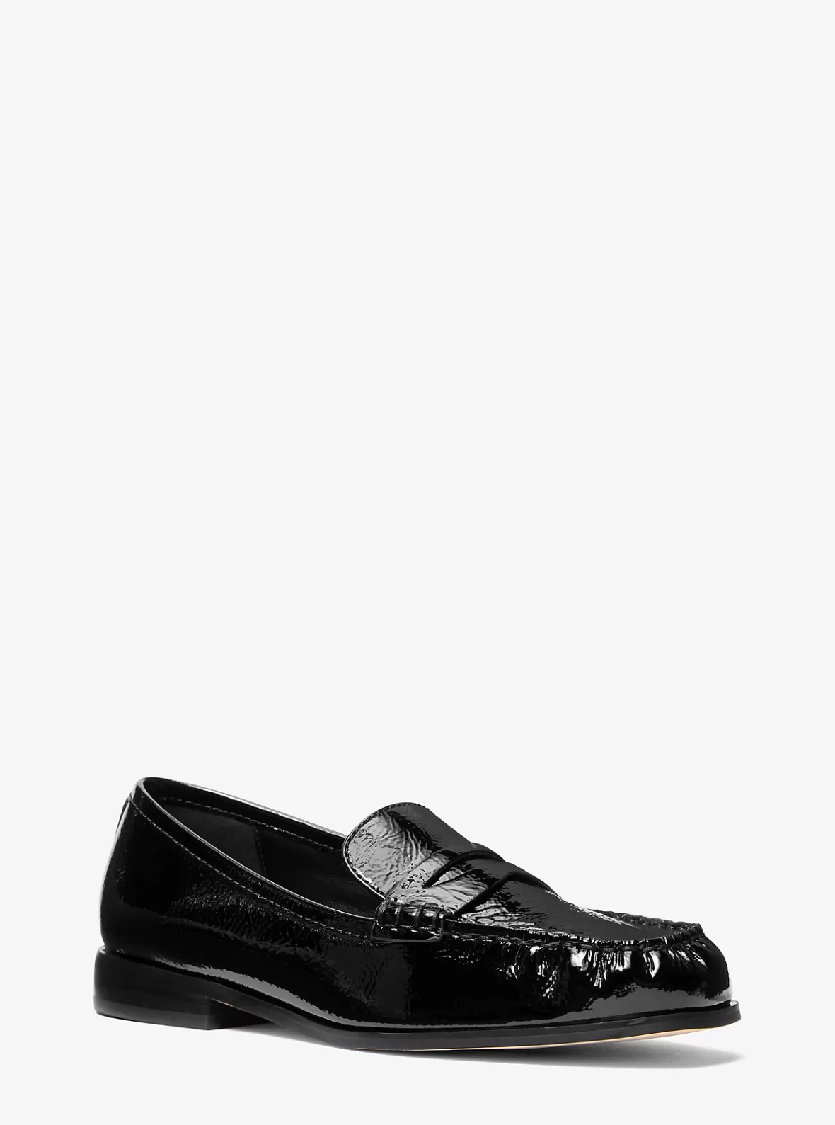 Michael Kors Carlson Crackled Patent Leather Loafer*Women Flats