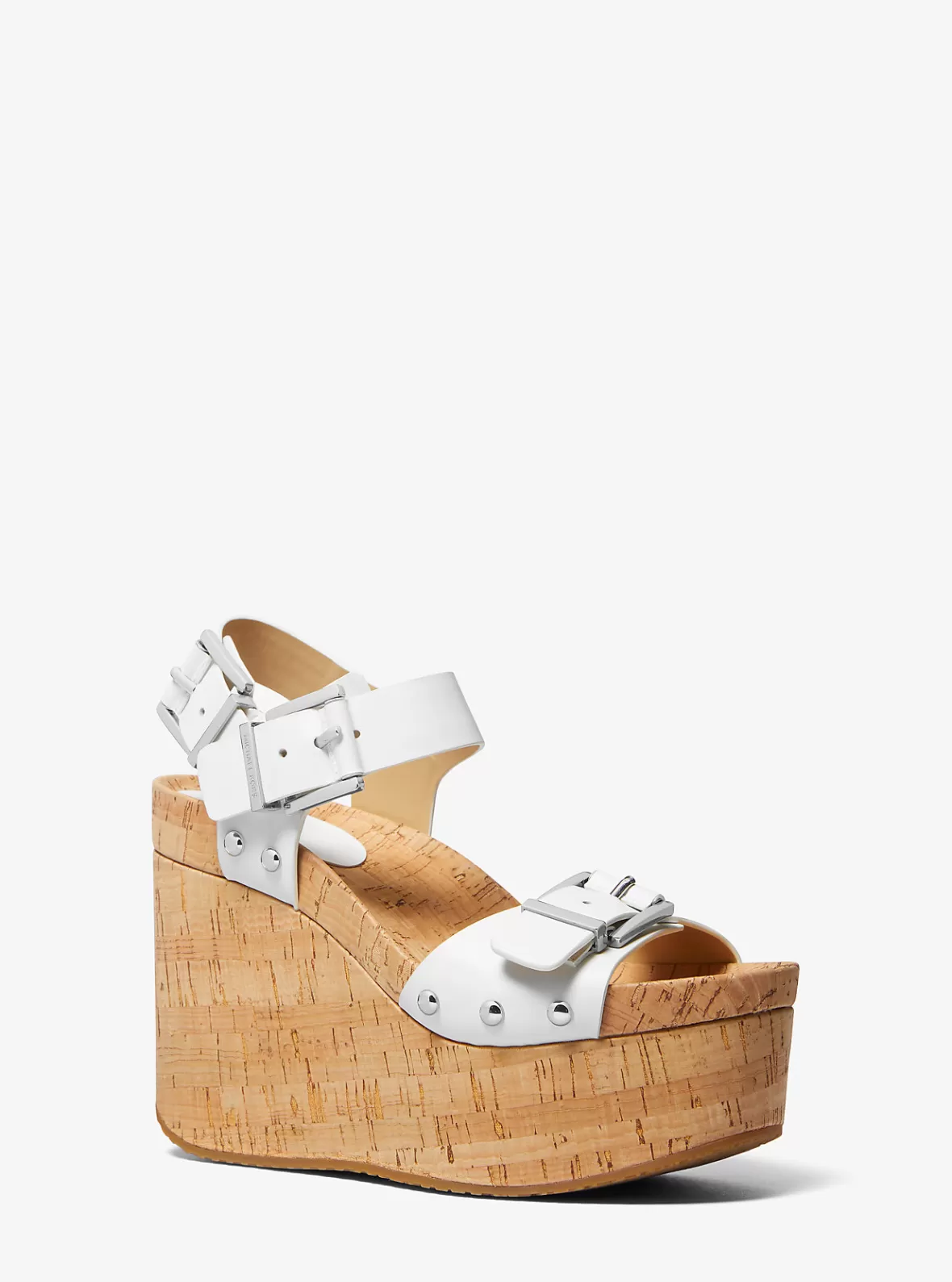 Michael Kors Colby Leather Wedge Sandal*Women Sandals