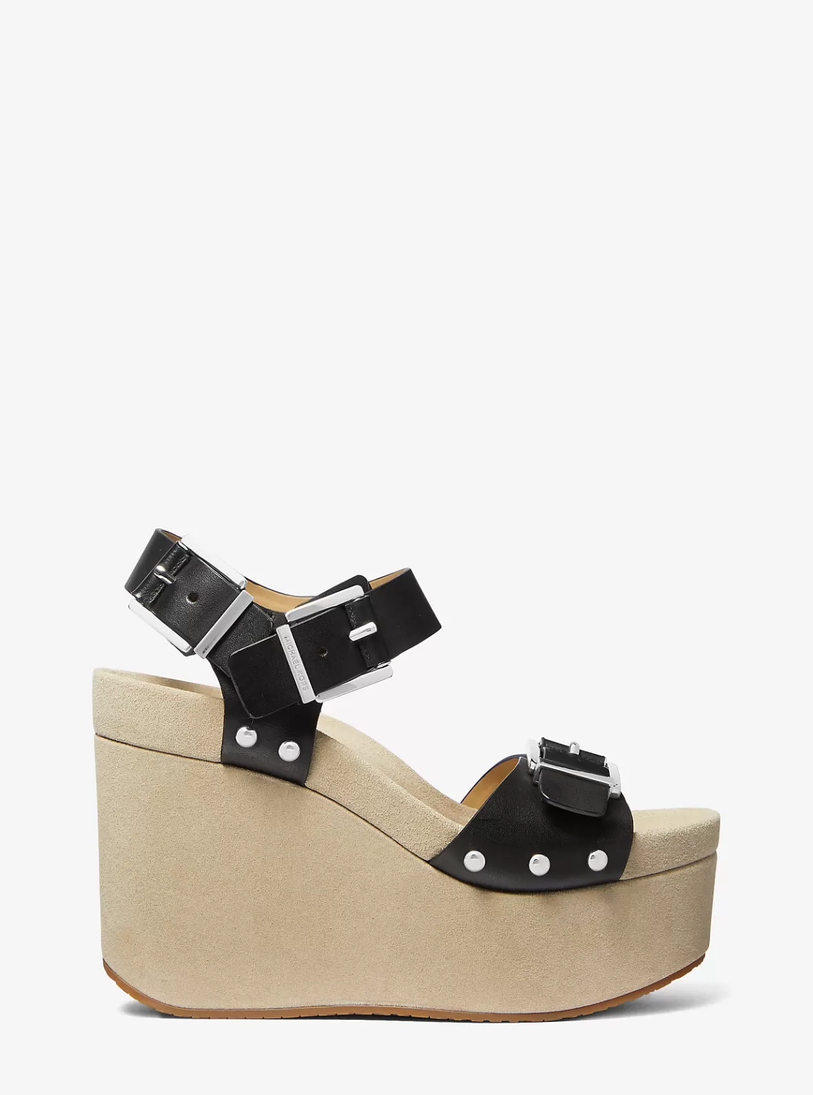 Michael Kors Colby Leather Wedge Sandal*Women Sandals