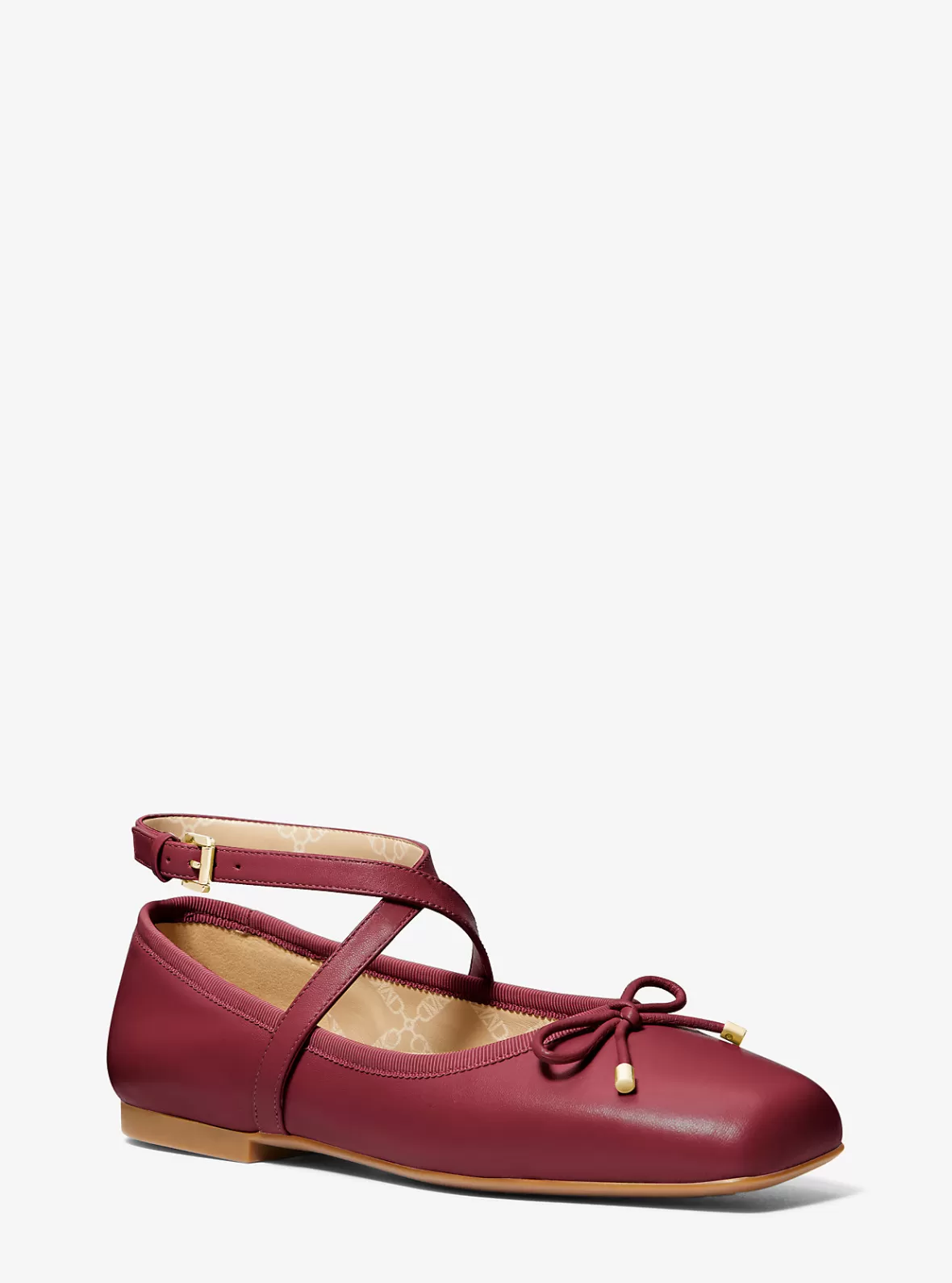 Michael Kors Collette Leather Ballet Flat*Women Flats