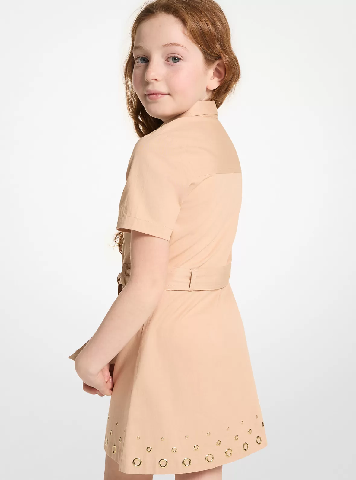 Michael Kors Cotton Twill Belted Shirtdress*Kids Kids