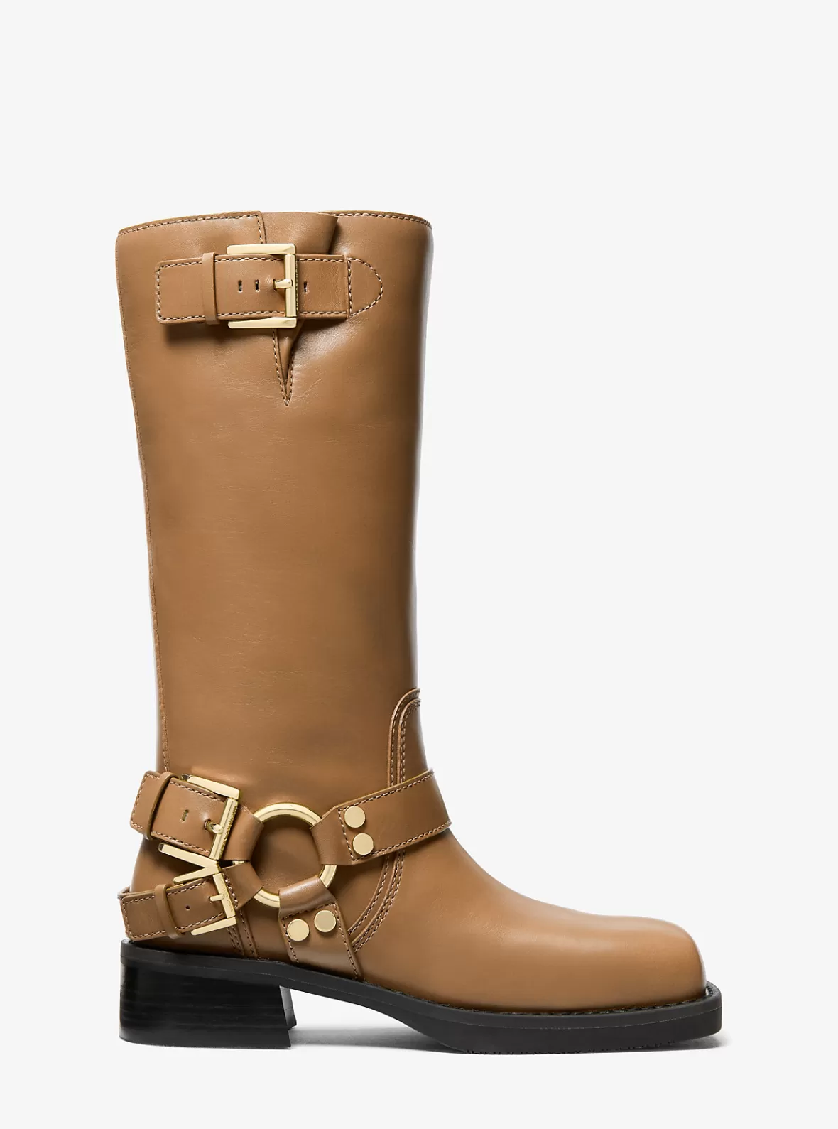 Michael Kors Crosby Leather Moto Boot*Women Boots