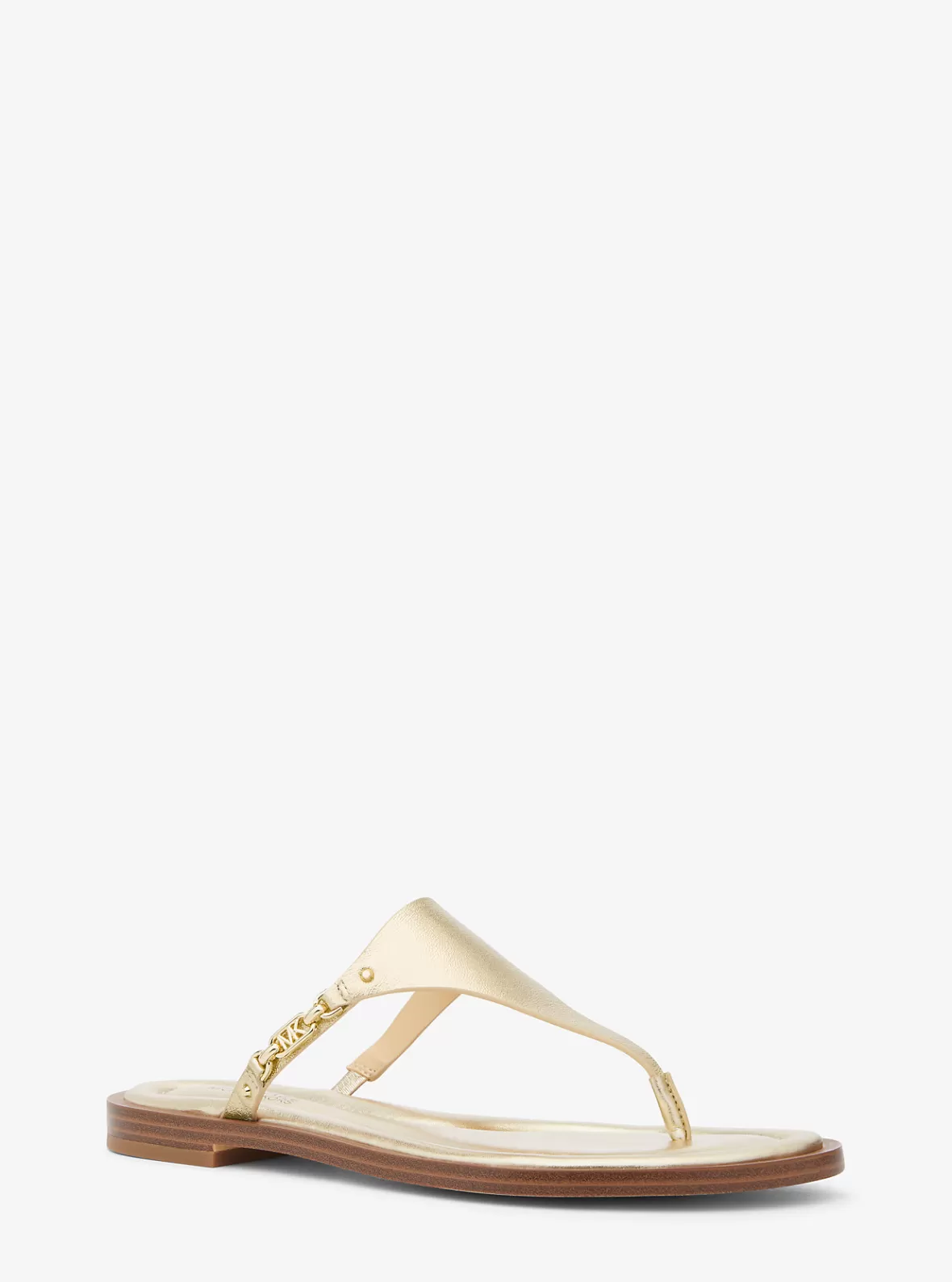 Michael Kors Daniella Metallic Leather Sandal*Women Sandals