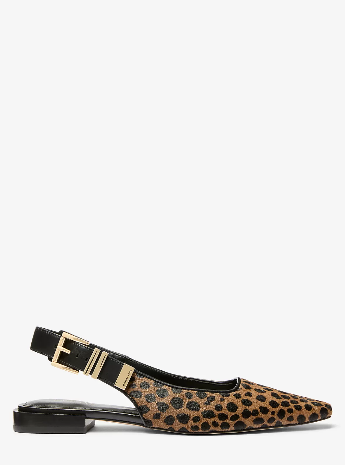 Michael Kors Darrington Cheetah Print Calf Hair Flat*Women Flats