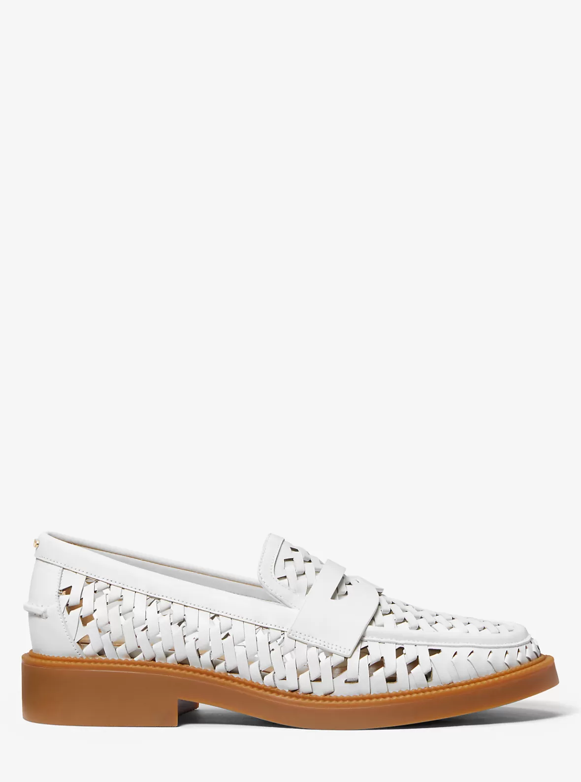 Michael Kors Eden Hand-Woven Leather Loafer*Women Flats