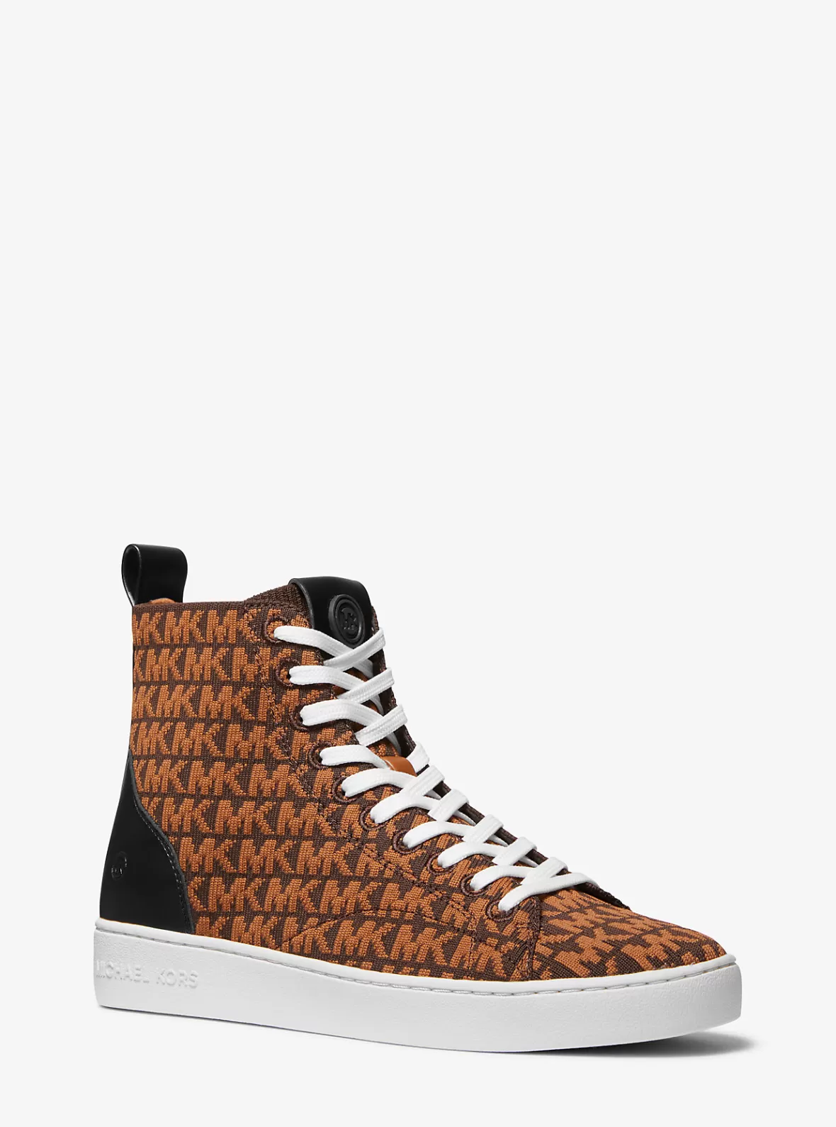 Michael Kors Edie Logo Knit High-Top Sneaker*Women Sneakers