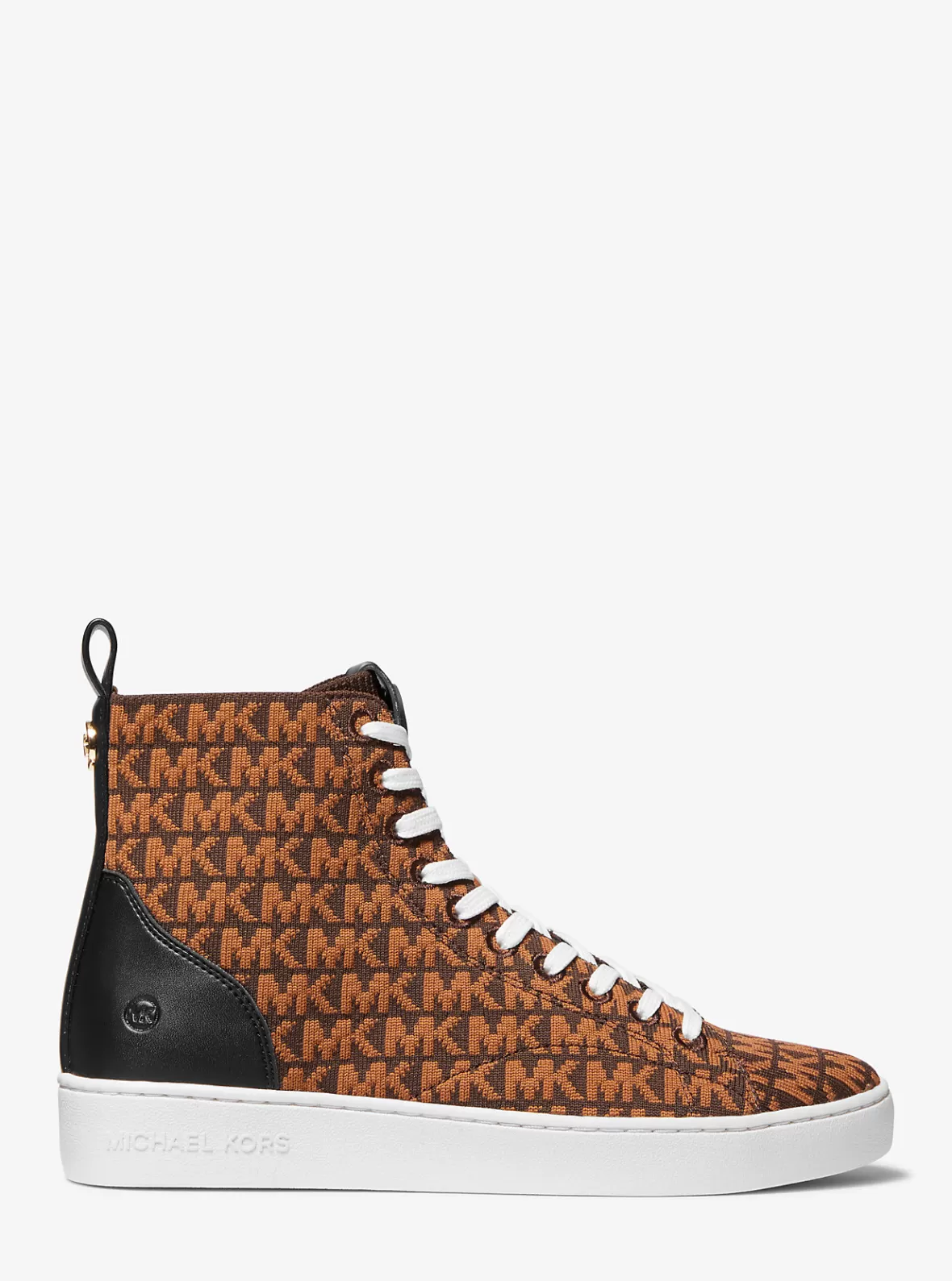 Michael Kors Edie Logo Knit High-Top Sneaker*Women Sneakers