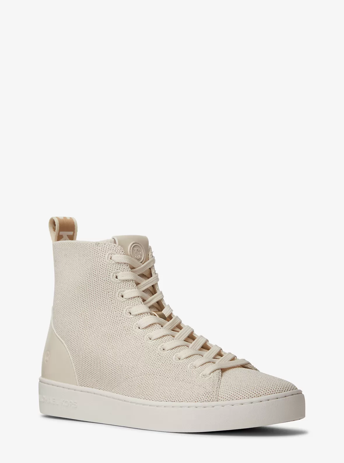 Michael Kors Edie Metallic Knit High-Top Sneaker*Women Sneakers