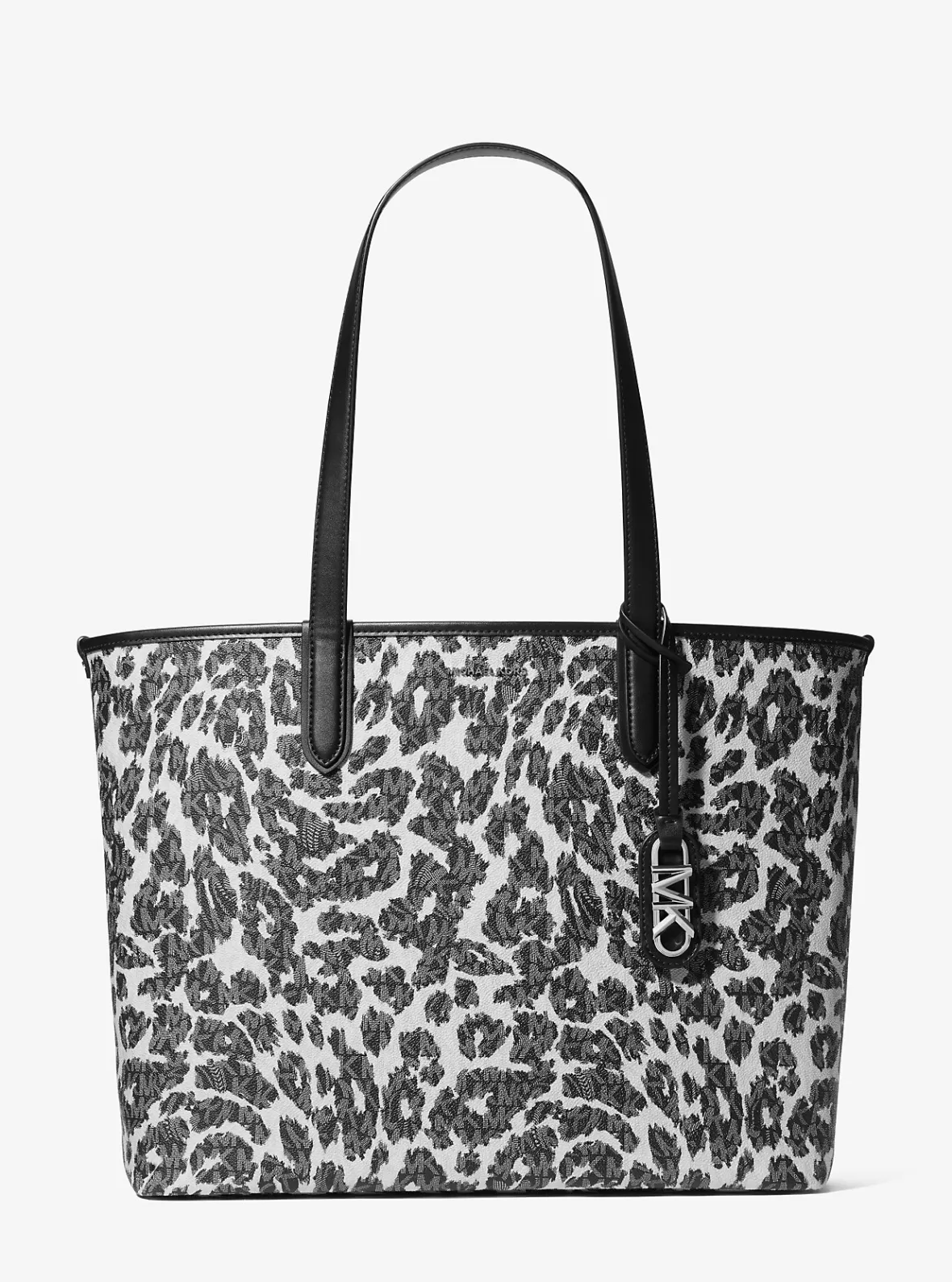 Michael Kors Eliza Extra-Large Leopard Logo Tote Bag*Women Totes