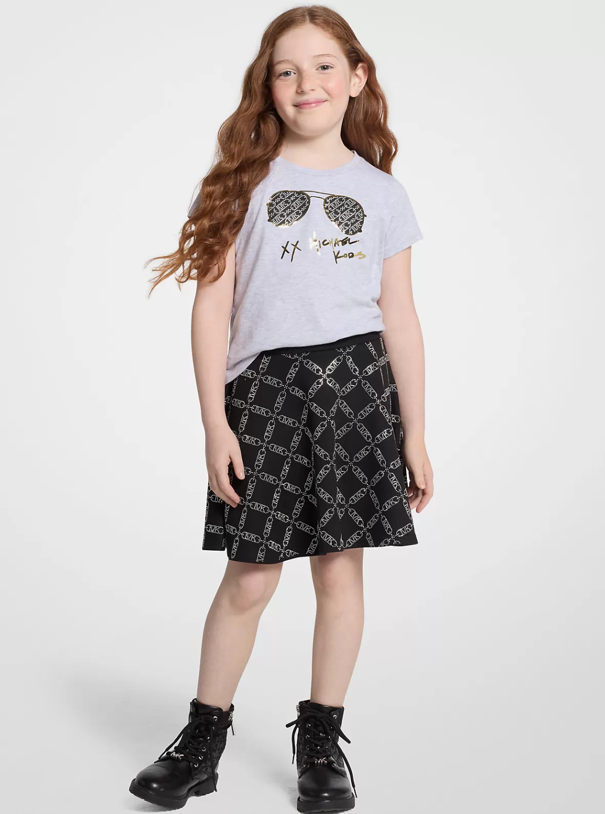 Michael Kors Embellished Empire Diamond Skirt*Kids Kids