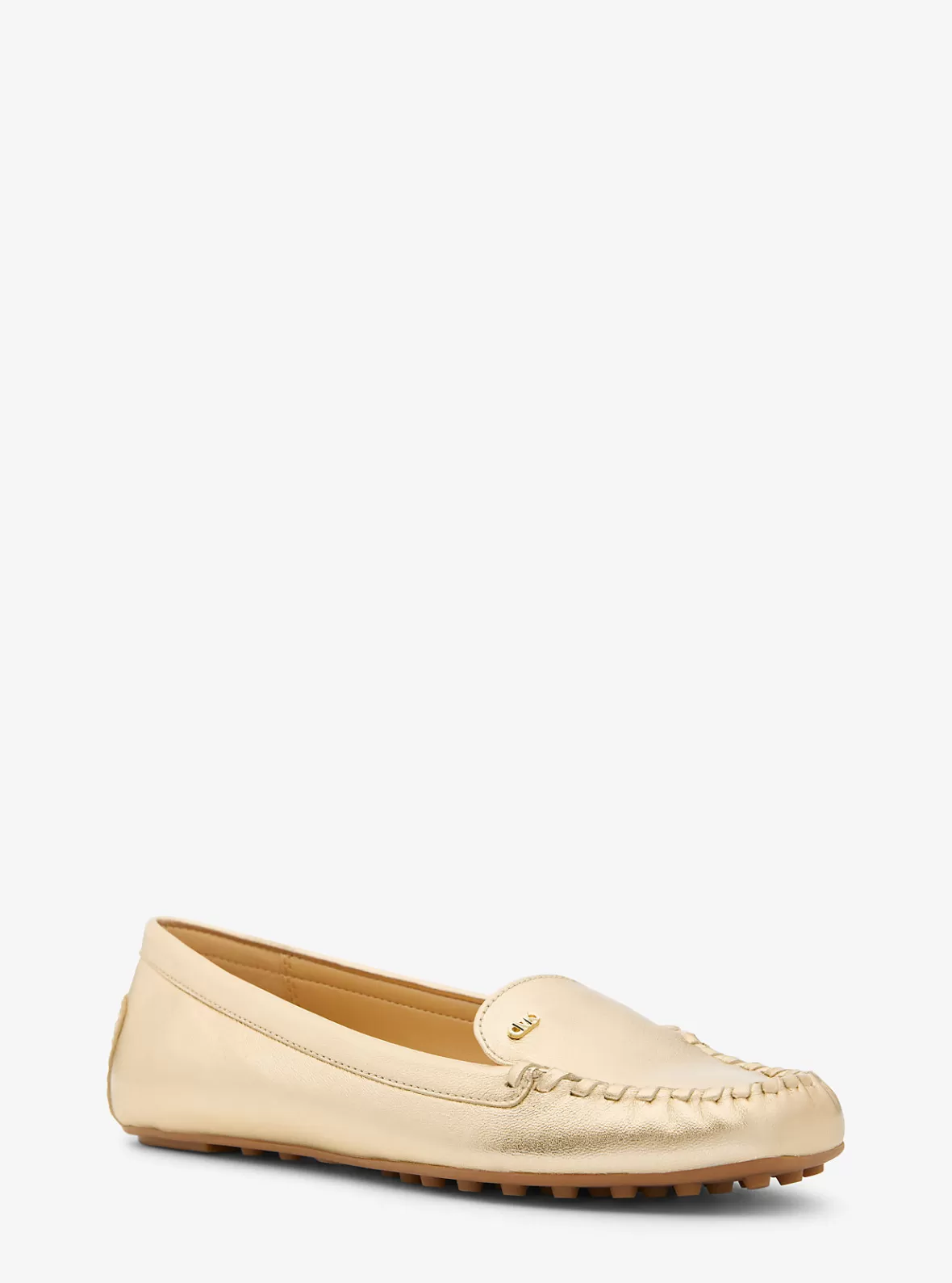 Michael Kors Eve Metallic Leather Moccasin*Women Flats