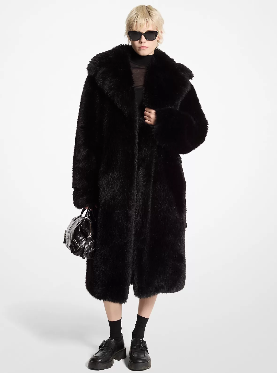 Michael Kors Faux Fur Coat*Women Jackets & Coats