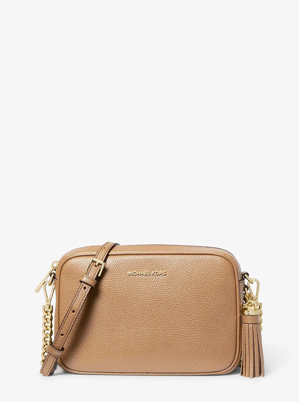 Michael Kors Ginny Leather Crossbody Bag*Women Crossbody Bags