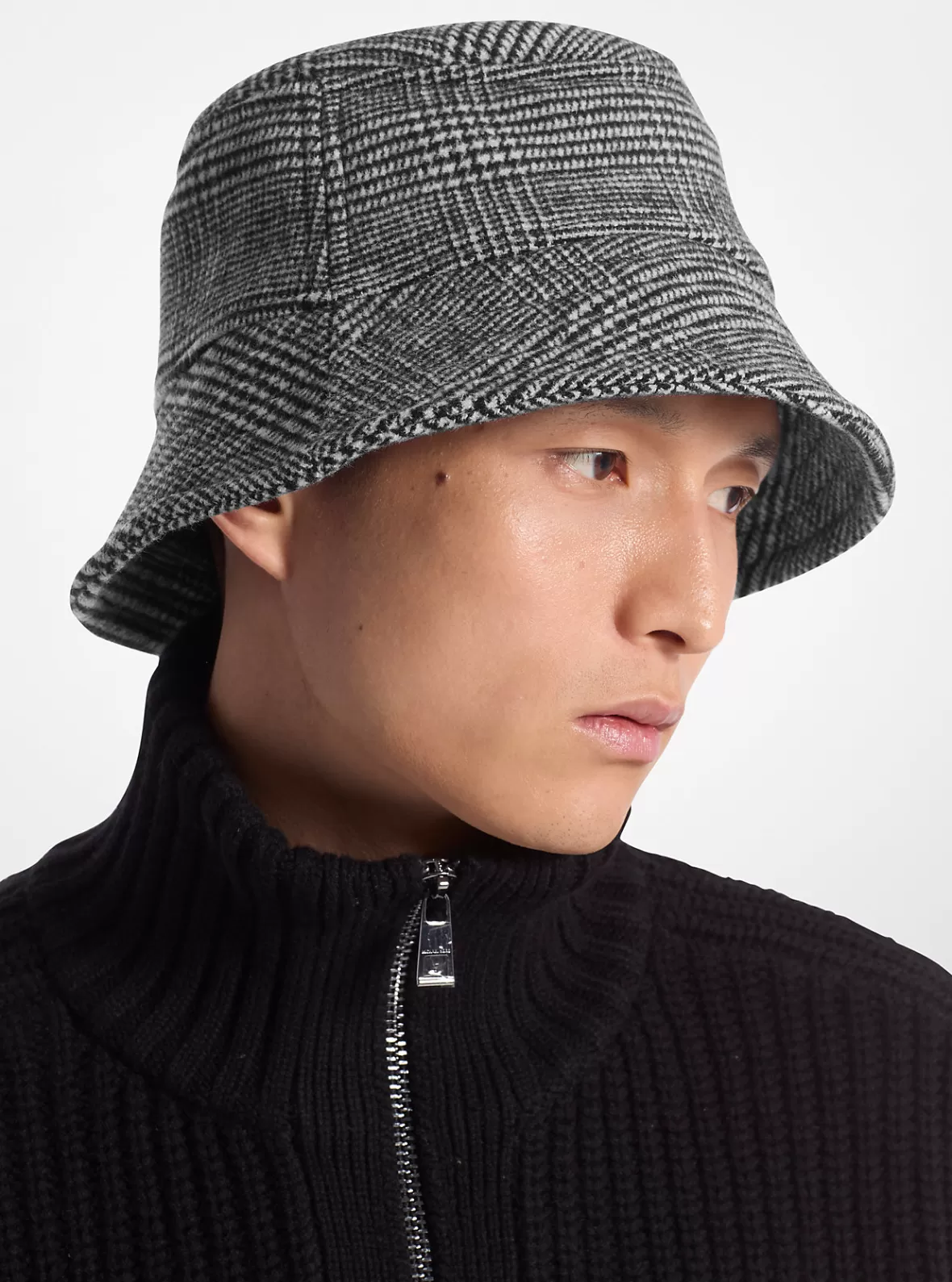 Michael Kors Glen Plaid Bucket Hat* Hats, Scarves, & Gloves