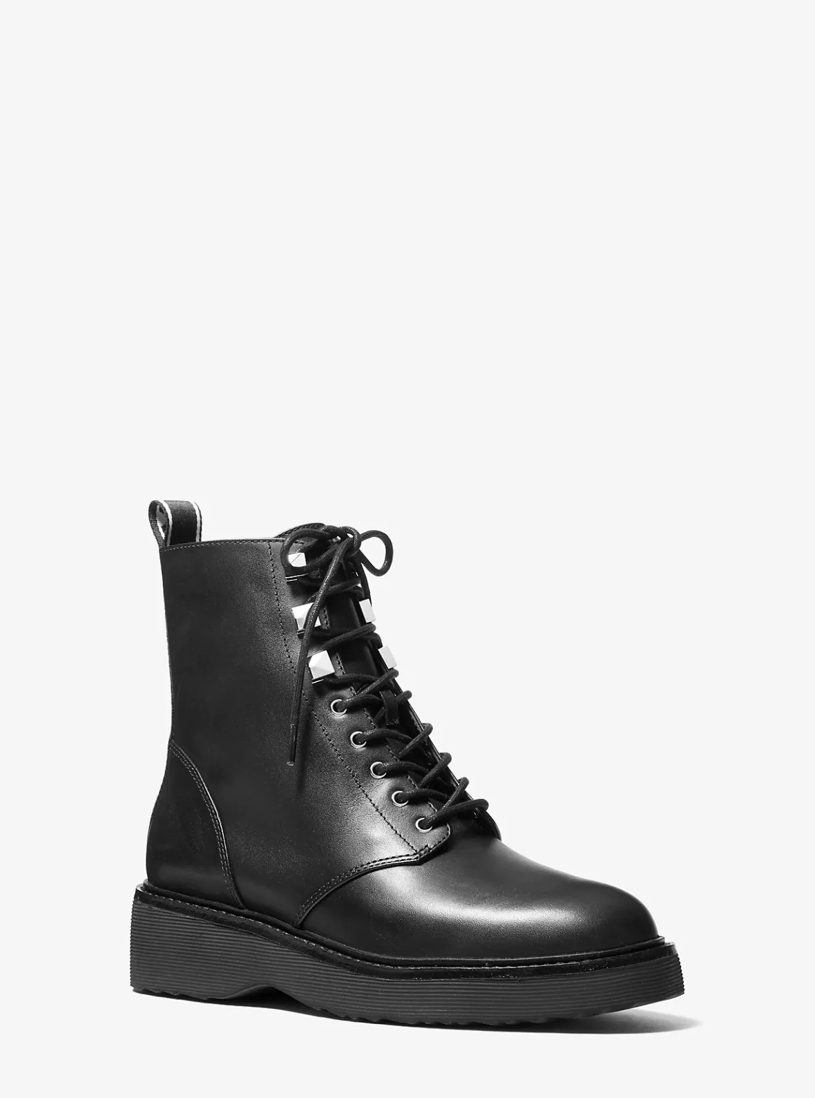 Michael Kors Haskell Leather Combat Boot*Women Boots