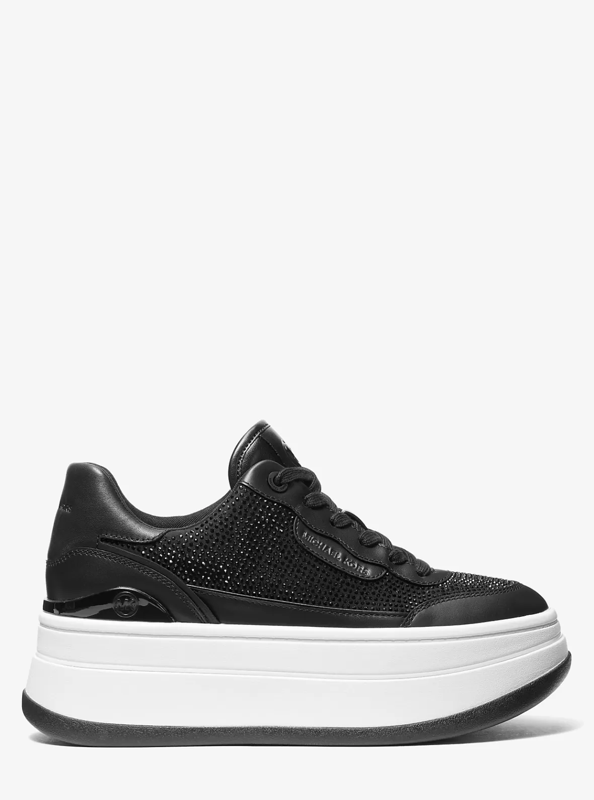 Michael Kors Hayes Embellished Leather Sneaker*Women Sneakers