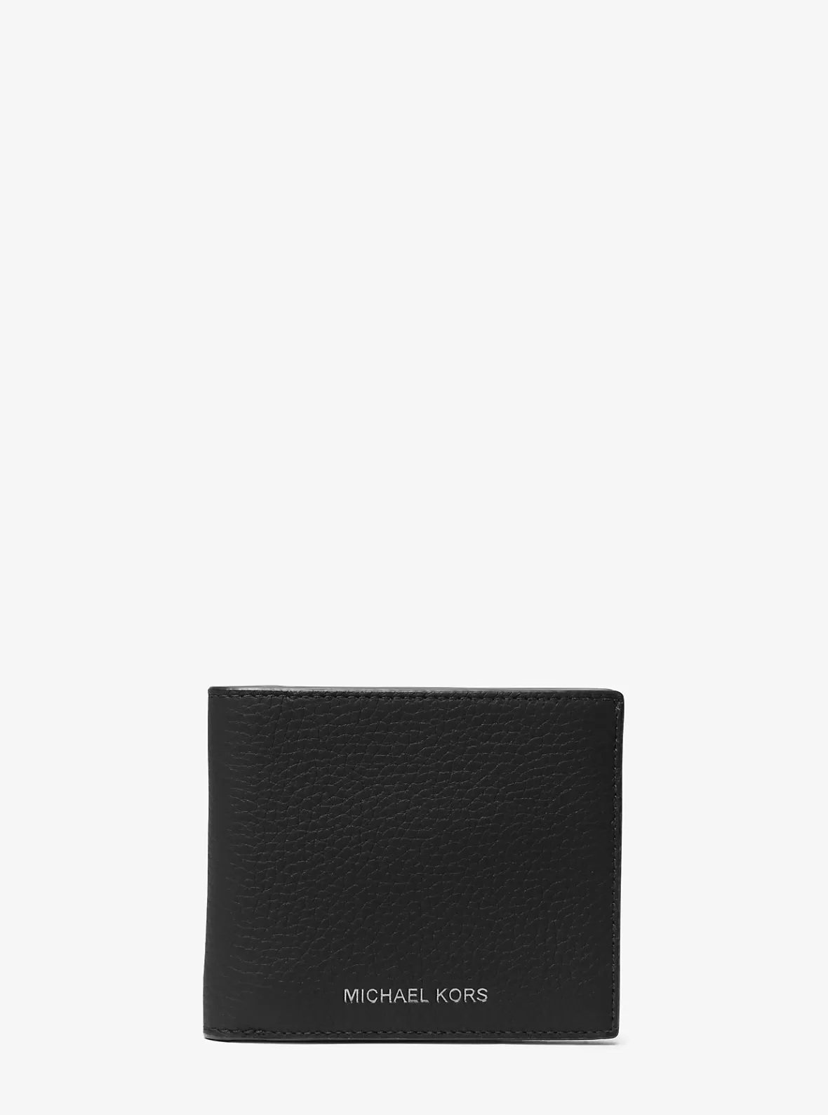 Michael Kors Hudson Pebbled Leather Billfold Wallet* Wallets