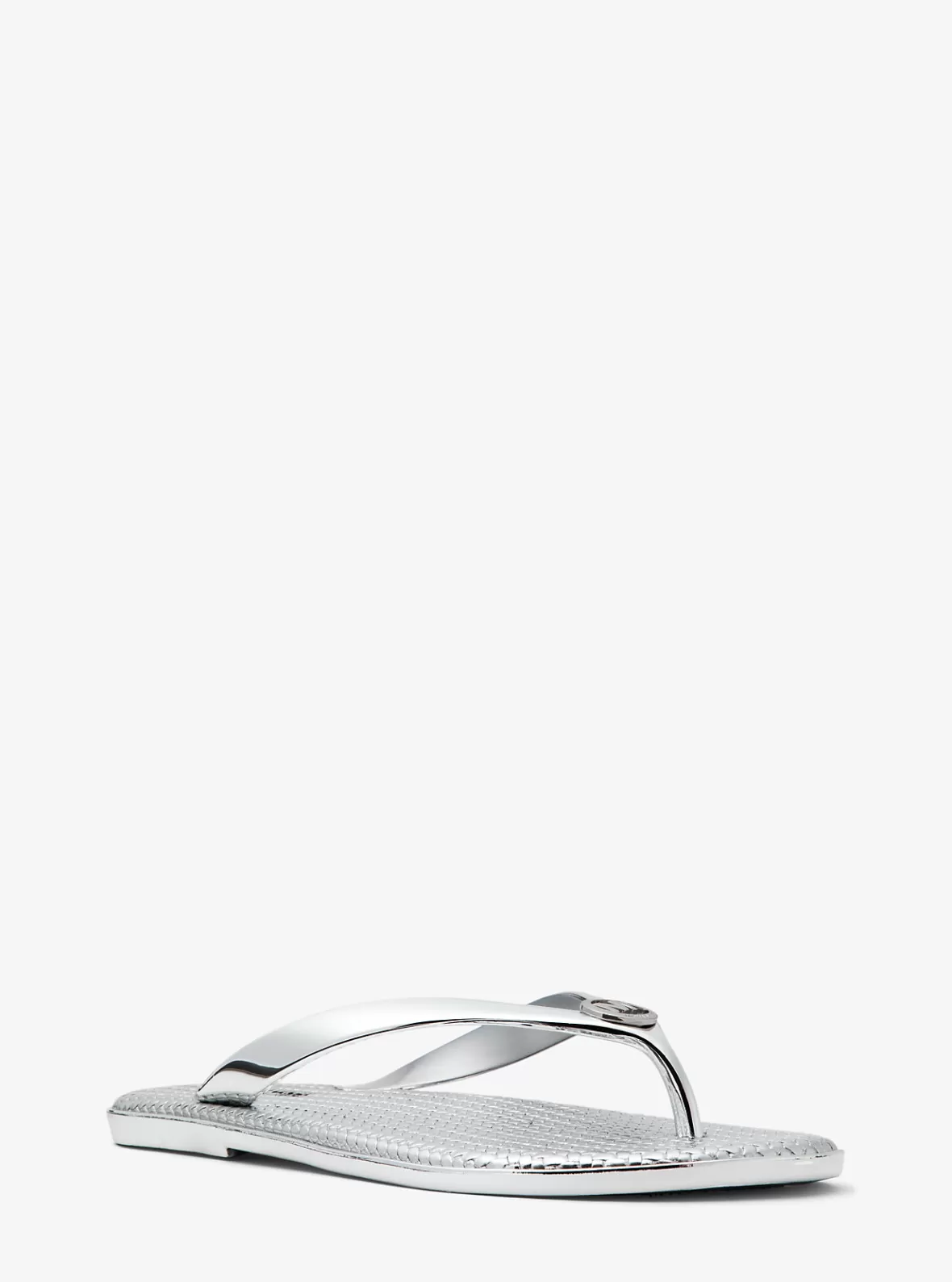 Michael Kors Jet Set Metallic Jelly Flip-Flop*Women Sandals