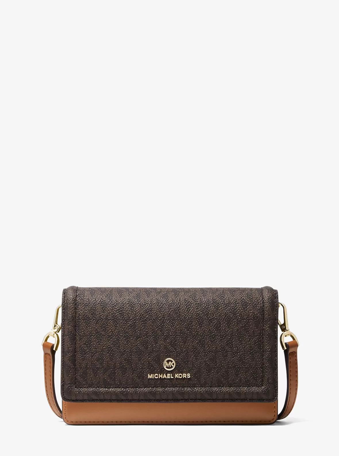 Michael Kors Jet Set Small Logo Smartphone Convertible Crossbody Bag*Women Wallets | Crossbody Bags