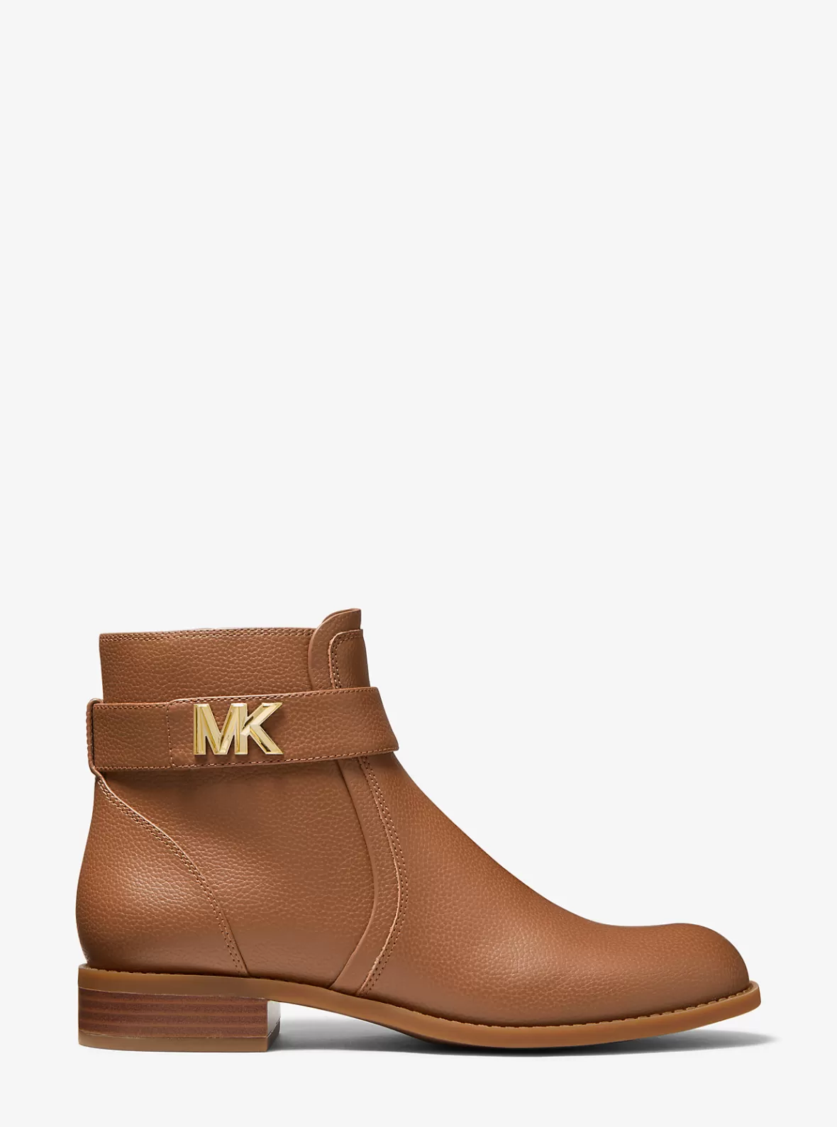 Michael Kors Jilly Faux Pebbled Leather Ankle Boot*Women Boots