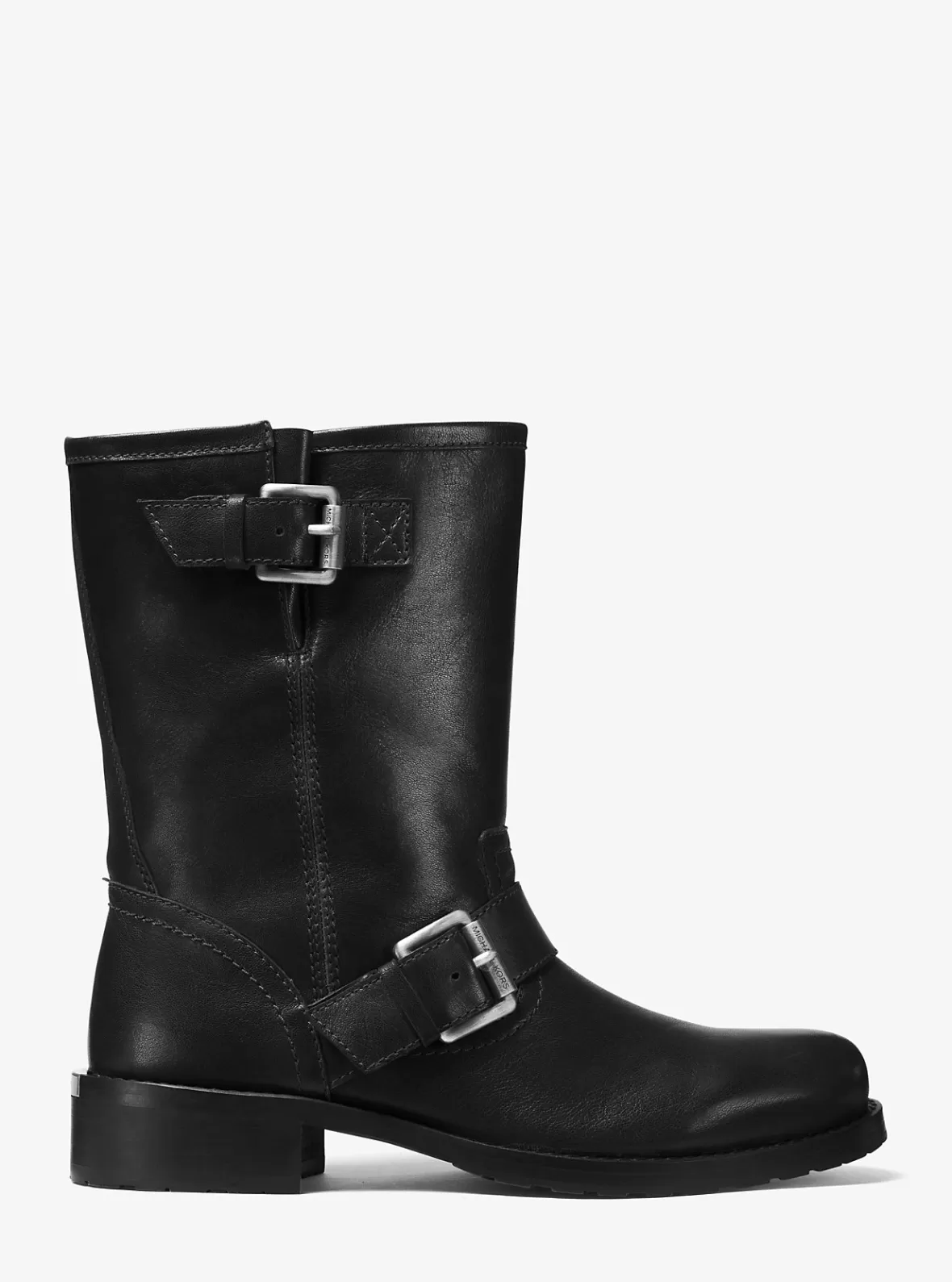 Michael Kors Jonas Leather Moto Boot*Women Boots