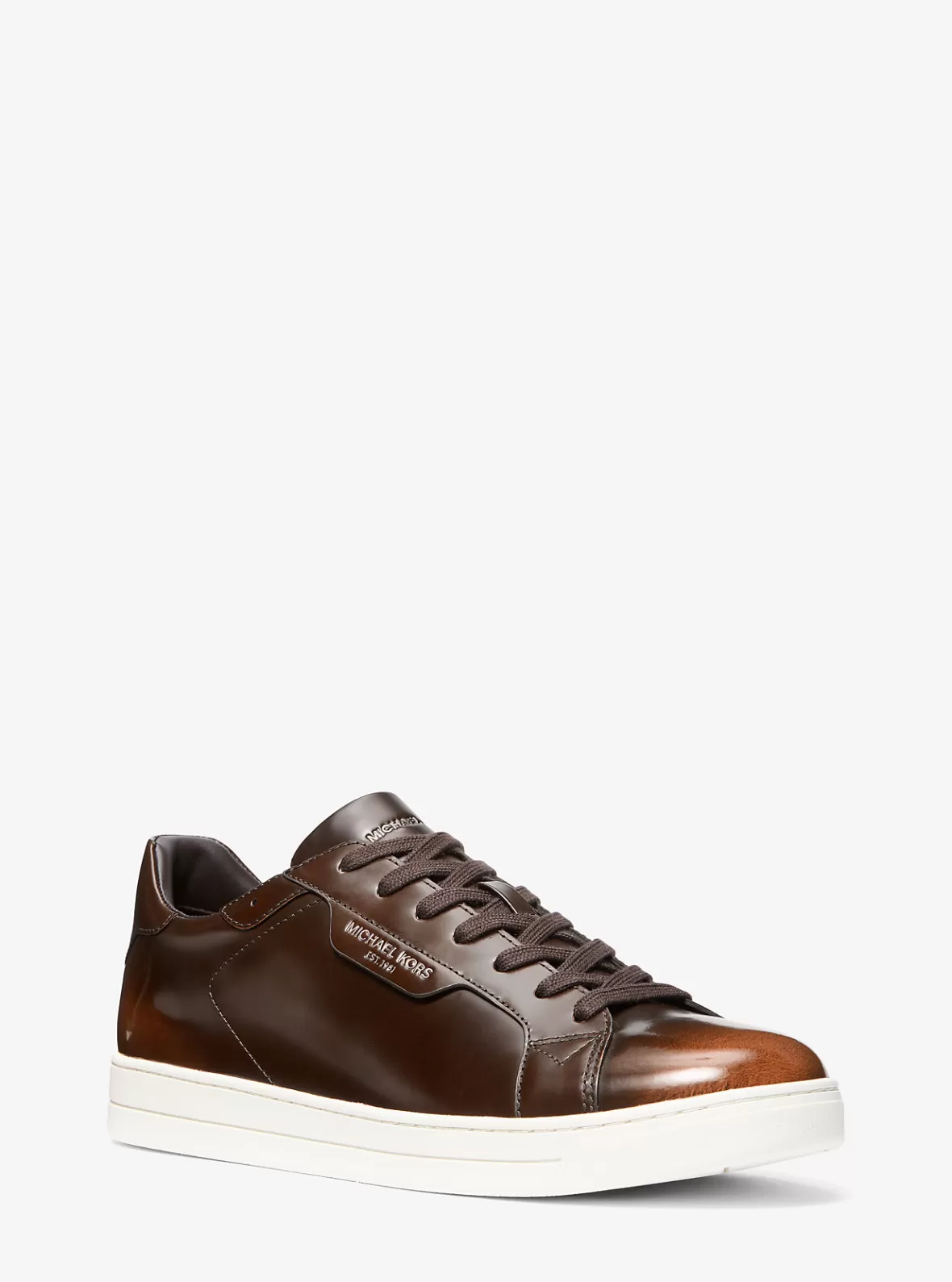 Michael Kors Keating Burnished Leather Sneaker* Shoes