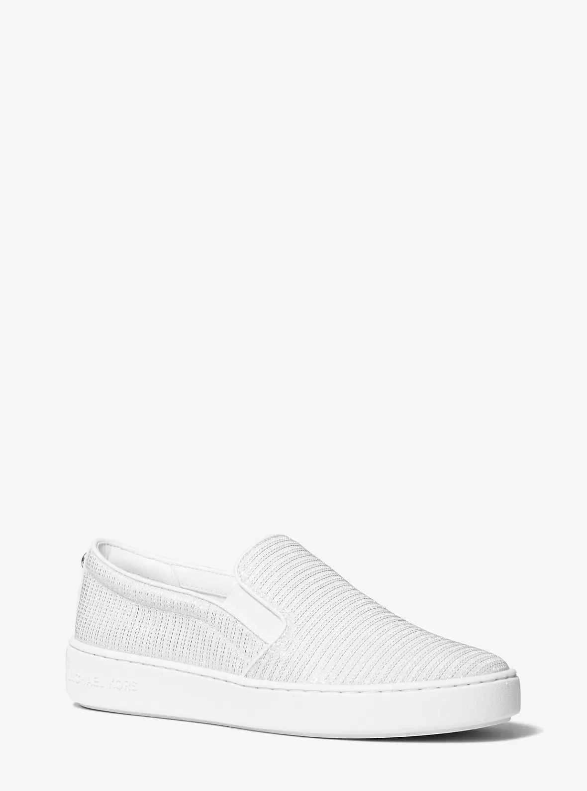 Michael Kors Keaton Glitter Chain Mesh Slip-On Sneaker*Women Sneakers