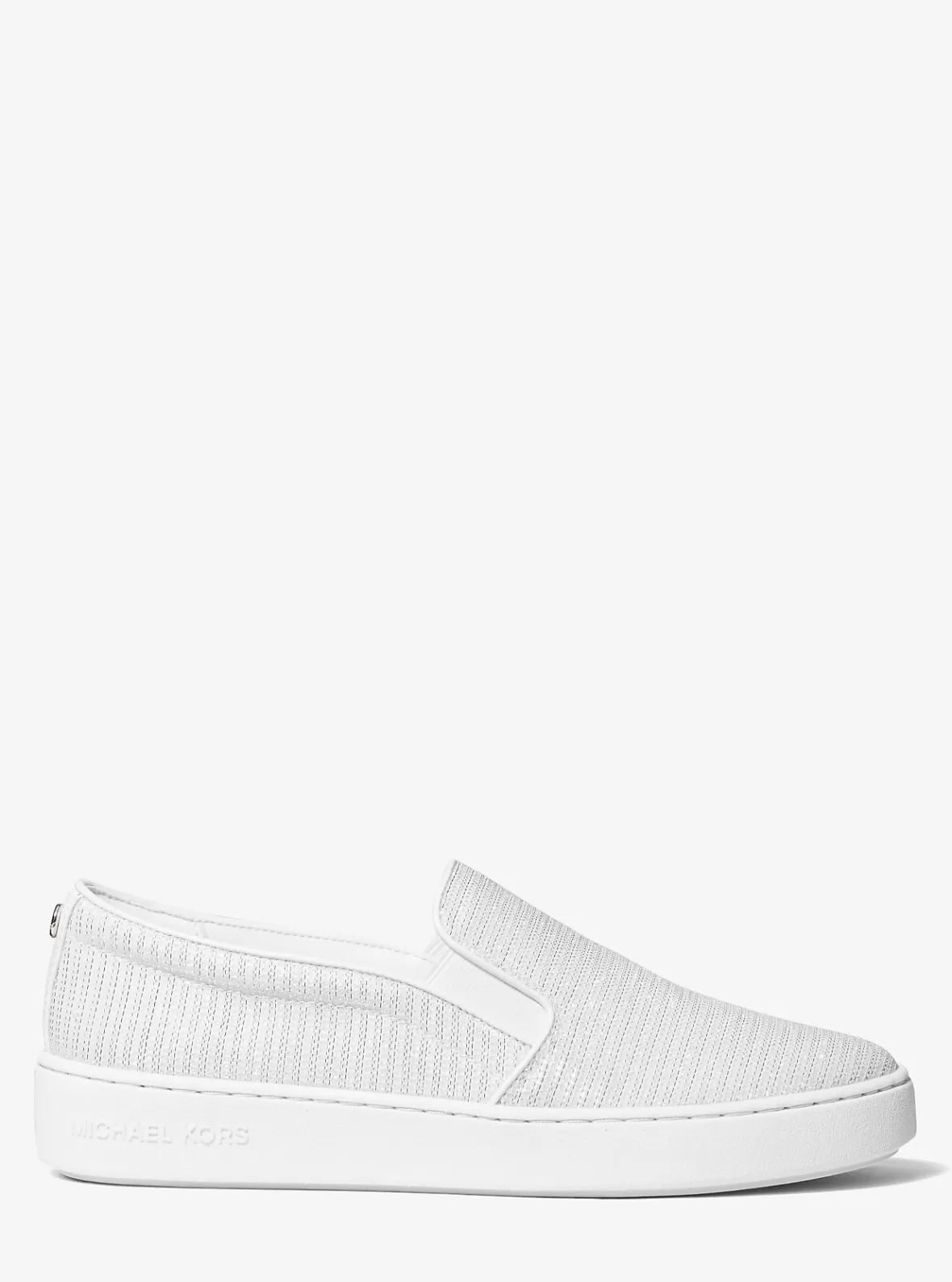 Michael Kors Keaton Glitter Chain Mesh Slip-On Sneaker*Women Sneakers