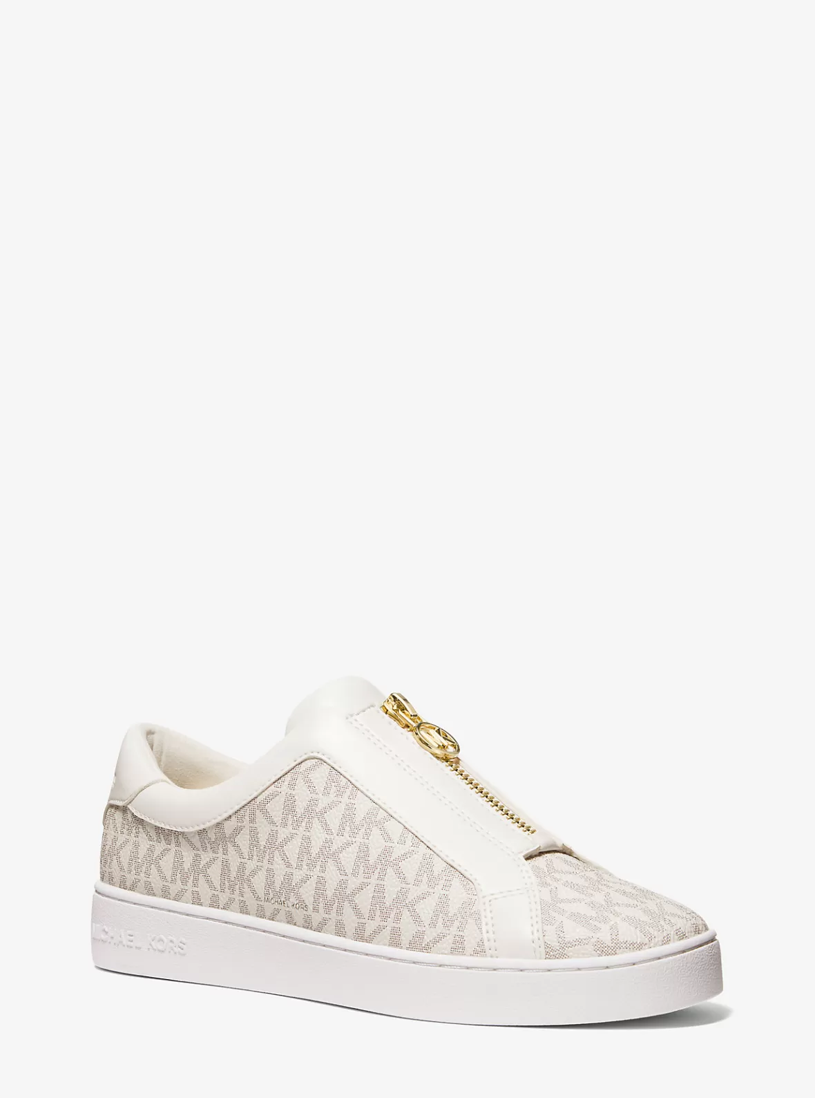 Michael Kors Keaton Signature Logo Zip-Up Sneaker*Women Sneakers