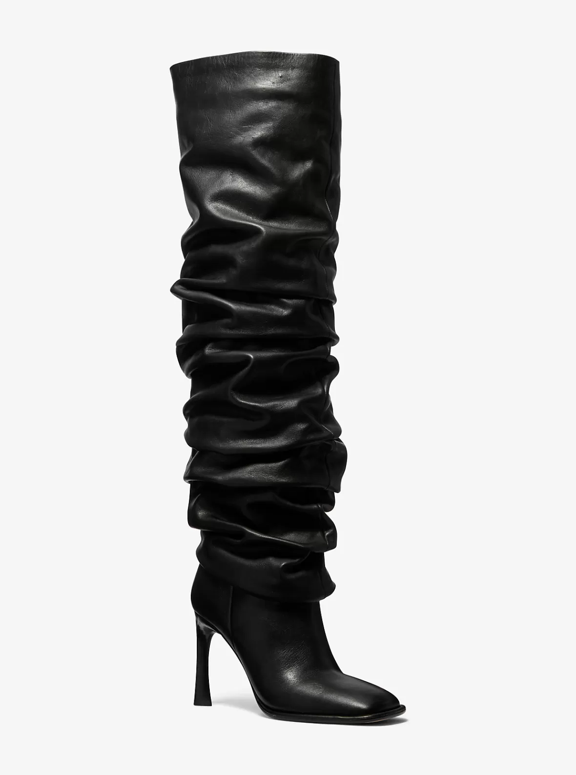 Michael Kors Kelsea Leather Slouchy Boot*Women Boots