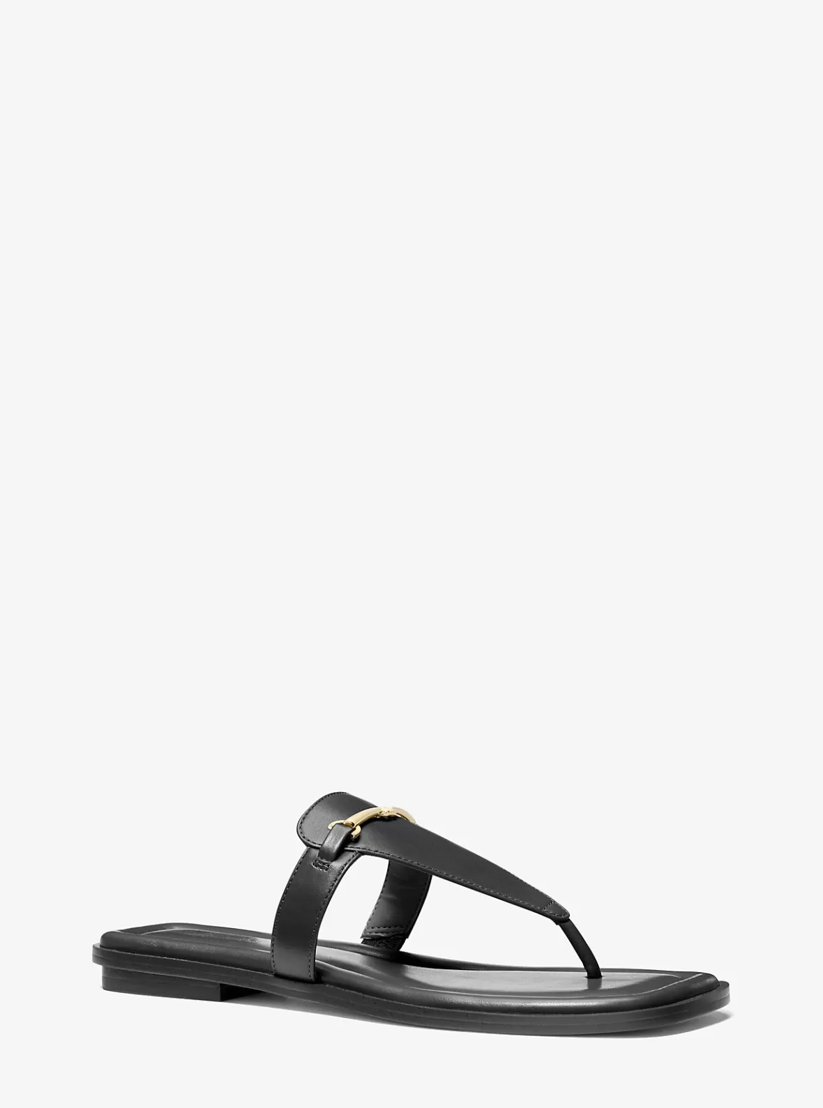 Michael Kors Lena Leather T-Strap Sandal*Women Sandals