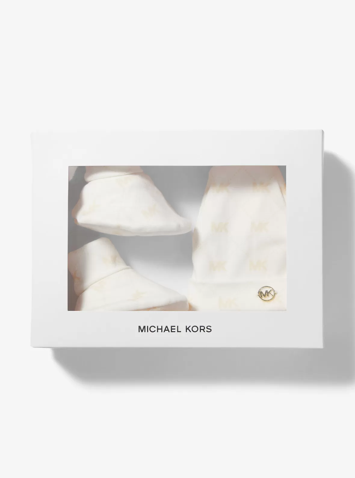 Michael Kors Logo Cotton Hat and Booties Baby Gift Set*Kids Kids