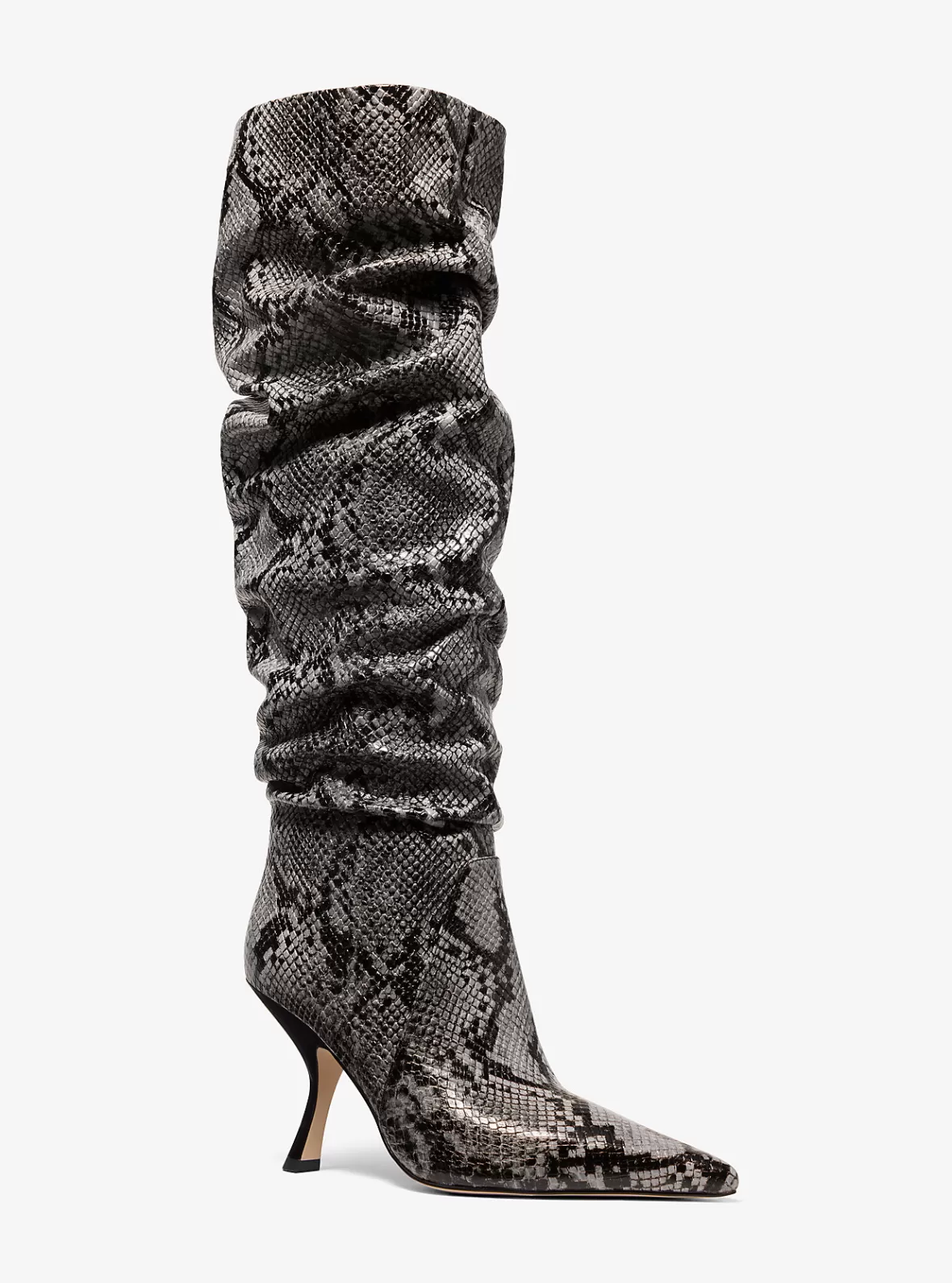 Michael Kors Luna Snake Embossed Leather Boot*Women Boots