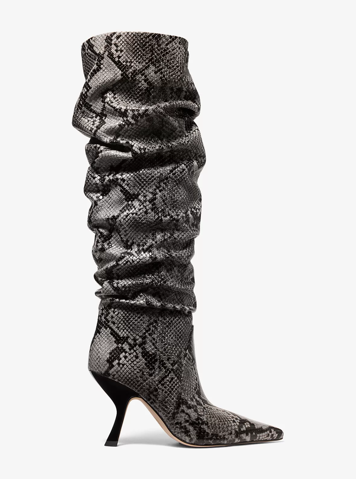 Michael Kors Luna Snake Embossed Leather Boot*Women Boots