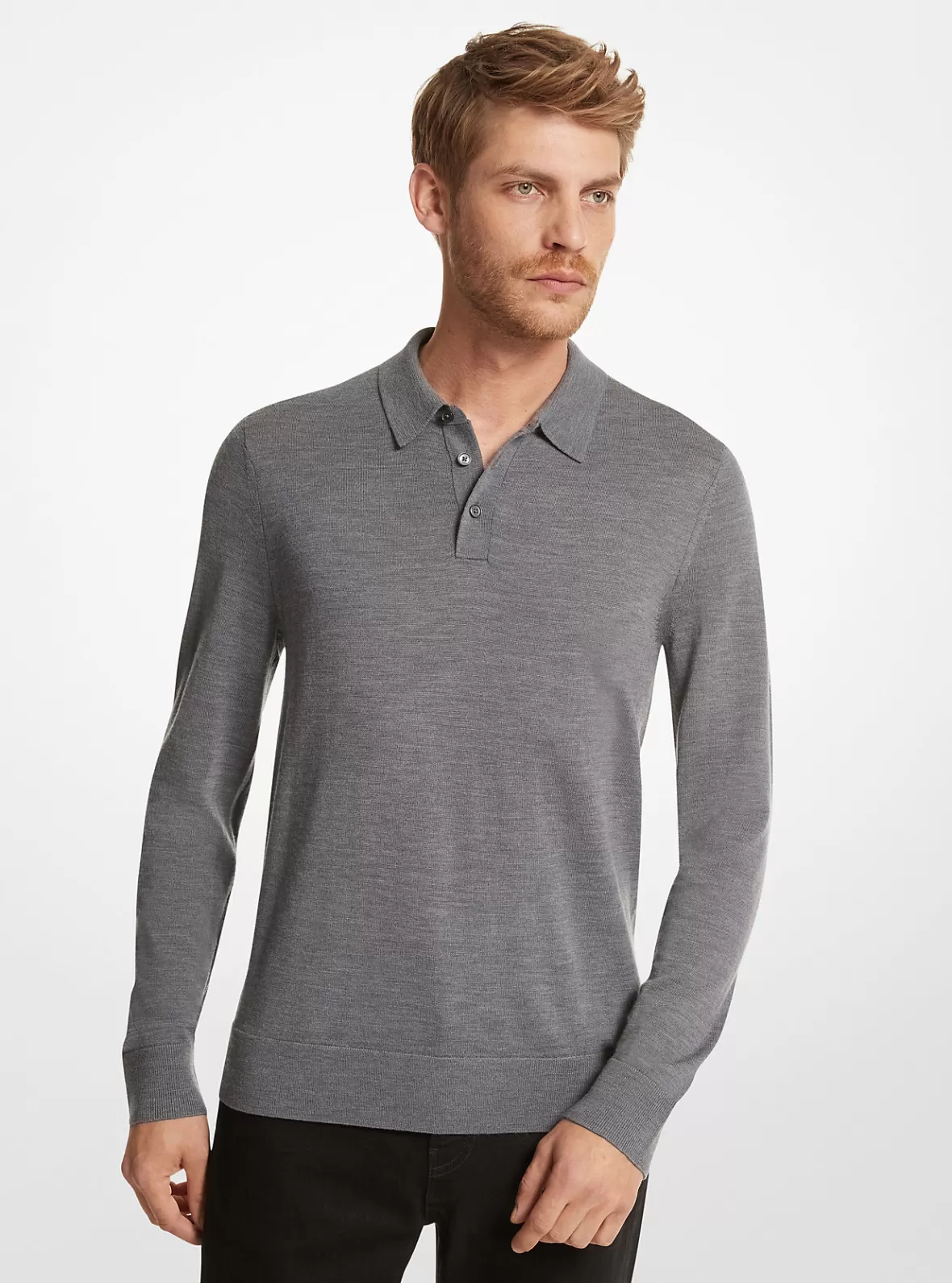 Michael Kors Merino Wool Polo Sweater* Sweaters | T-shirts & Sweatshirts