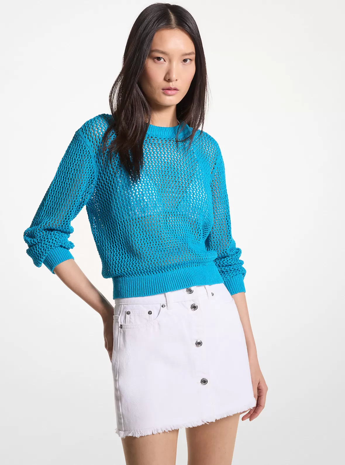 Michael Kors Mesh Sweater*Women Sweaters