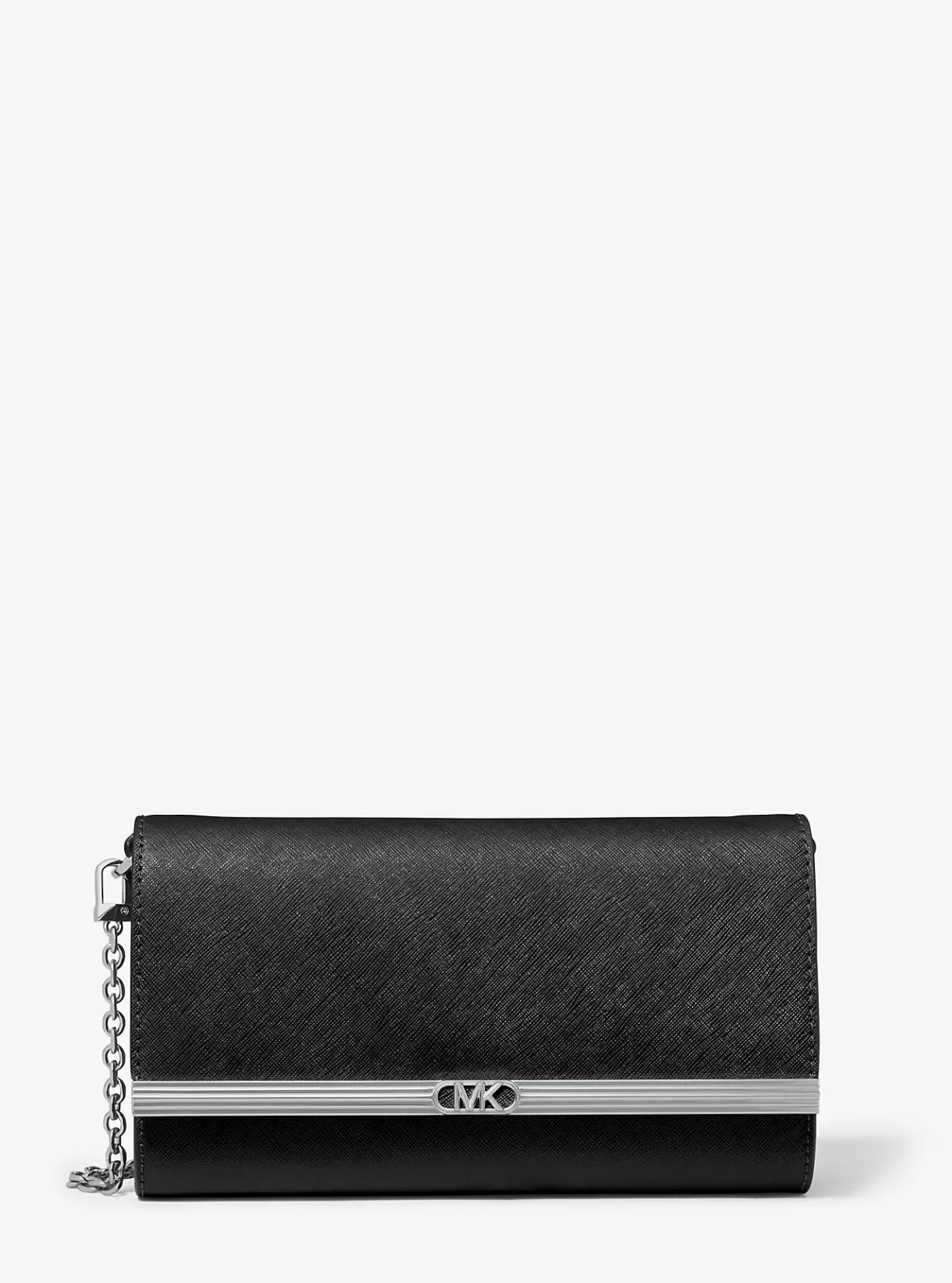 Michael Kors Mona Large Saffiano Leather Clutch*Women Shoulder Bags | Crossbody Bags