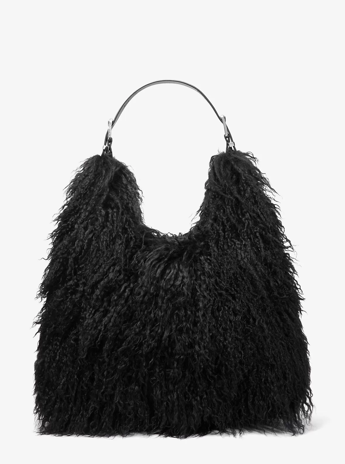 Michael Kors Nolita Large Shearling Leather Hobo Shoulder Bag*Women Shoulder Bags | Totes