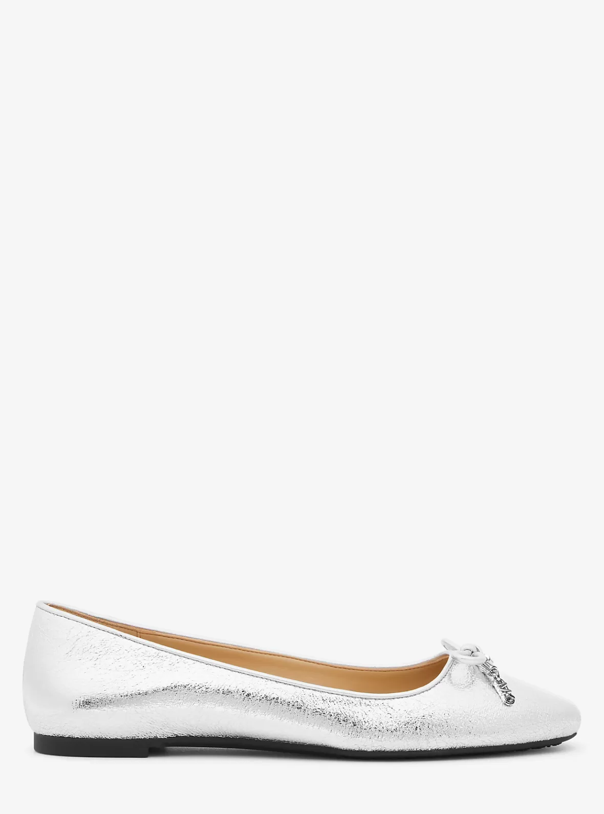 Michael Kors Nori Flex Metallic Leather Ballet Flat*Women Flats